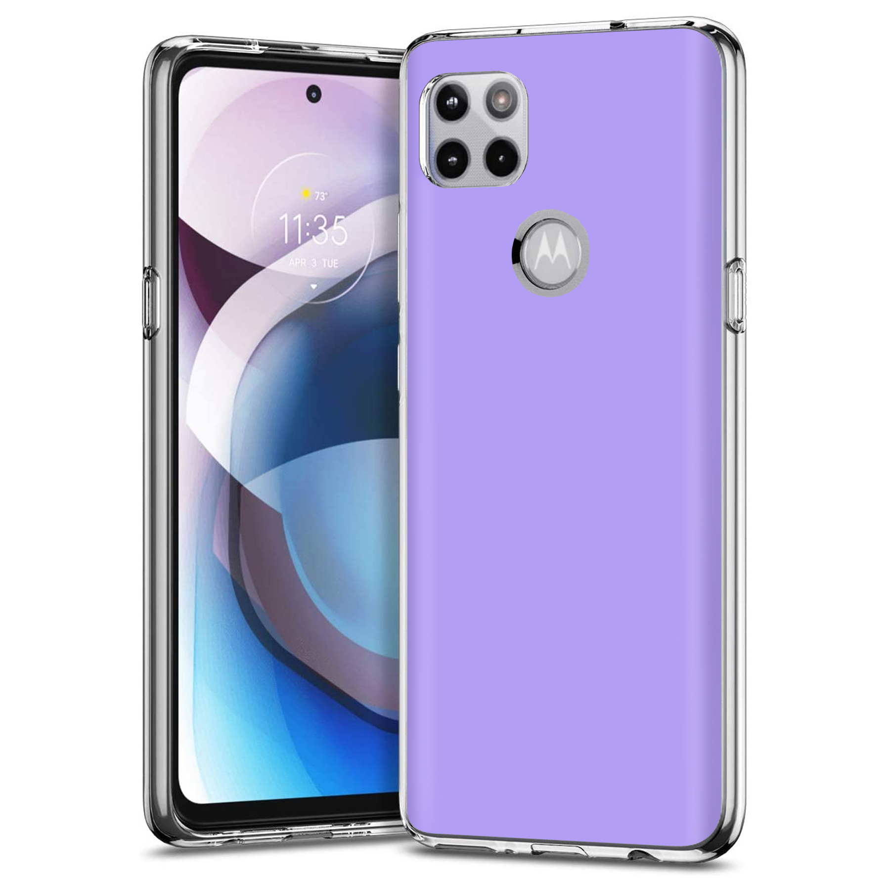 For Motorola (Edge,One 5G,Ace,UW,X40,30),Slim Cover,Lavender Purple Print,USA - Picture 19 of 21