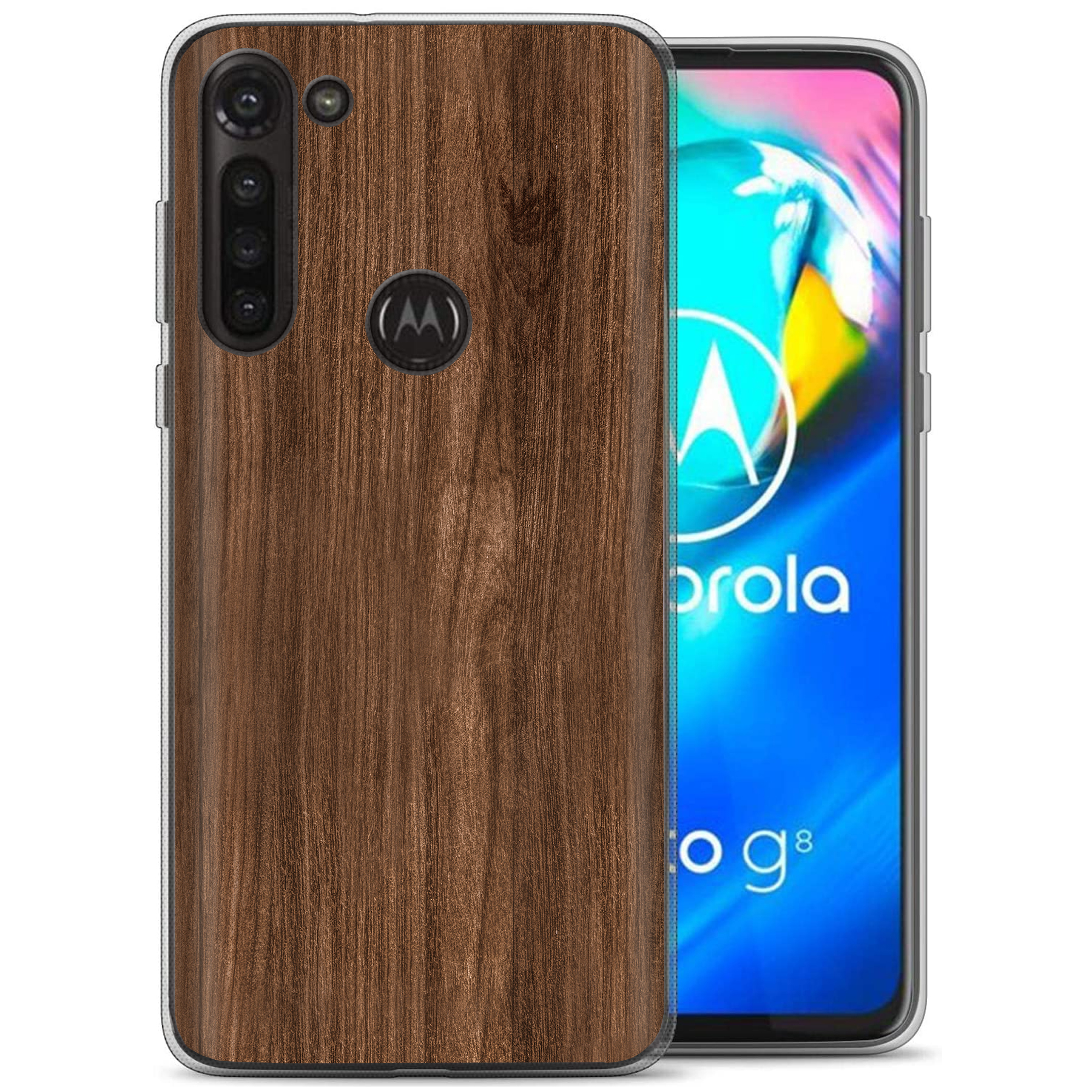 For Motorola Moto G (Power,Stylus,Play,5G),Slim Cover,Wood 3 Print,USA - Picture 14 of 27