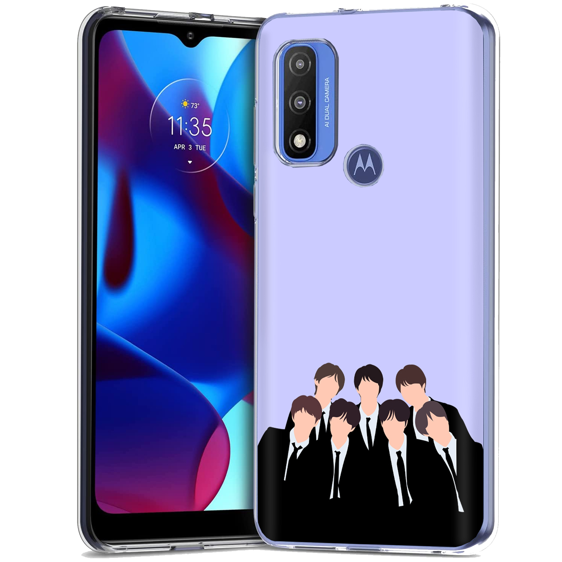 For Motorola Moto G (Power,Stylus,Play,5G),Slim Cover,BTS KPOP 11 Print,USA - Picture 8 of 27