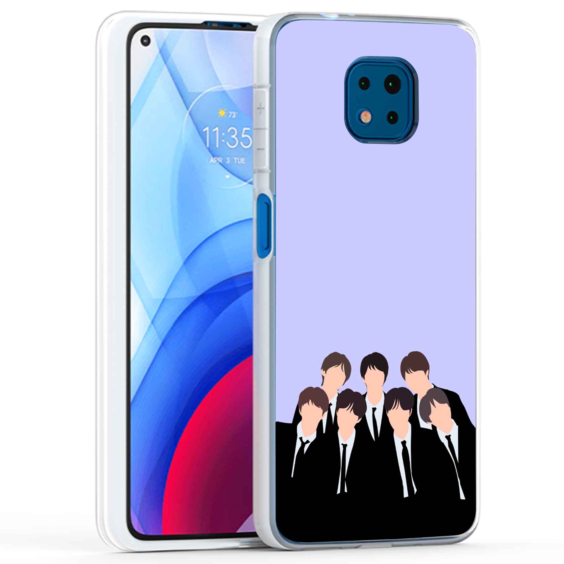 For Motorola Moto G (Power,Stylus,Play,5G),Slim Cover,BTS KPOP 11 Print,USA - Picture 13 of 27
