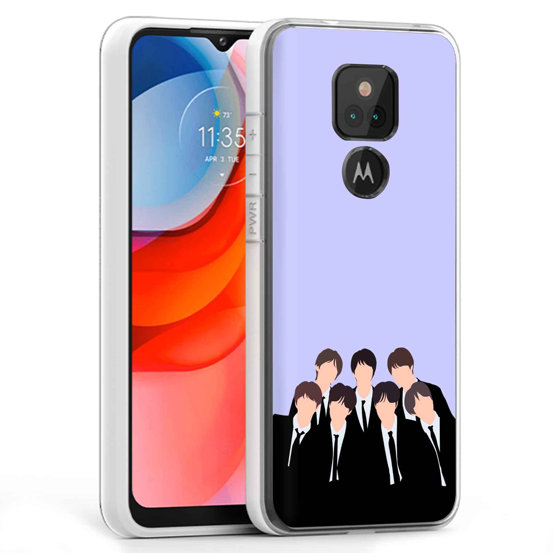 For Motorola Moto G (Power,Stylus,Play,5G),Slim Cover,BTS KPOP 11 Print,USA - Picture 23 of 27