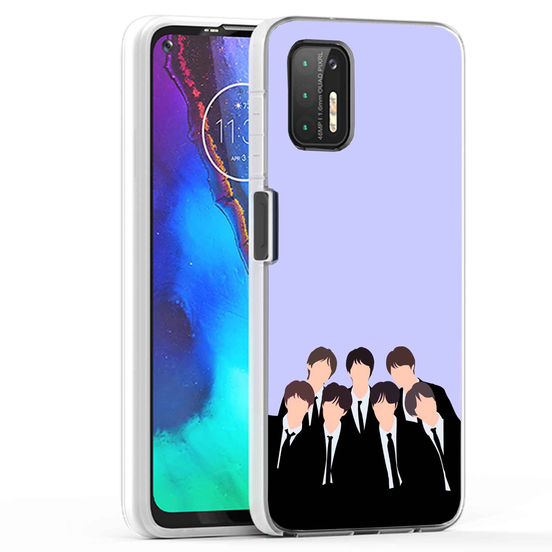For Motorola Moto G (Power,Stylus,Play,5G),Slim Cover,BTS KPOP 11 Print,USA - Picture 18 of 27