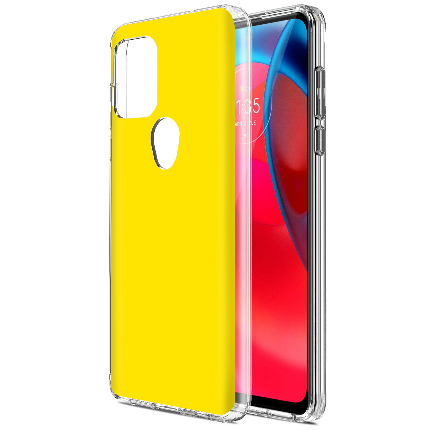 For Motorola Moto G Series, Slim Phone Cover, Yellow Print - Picture 16 of 21