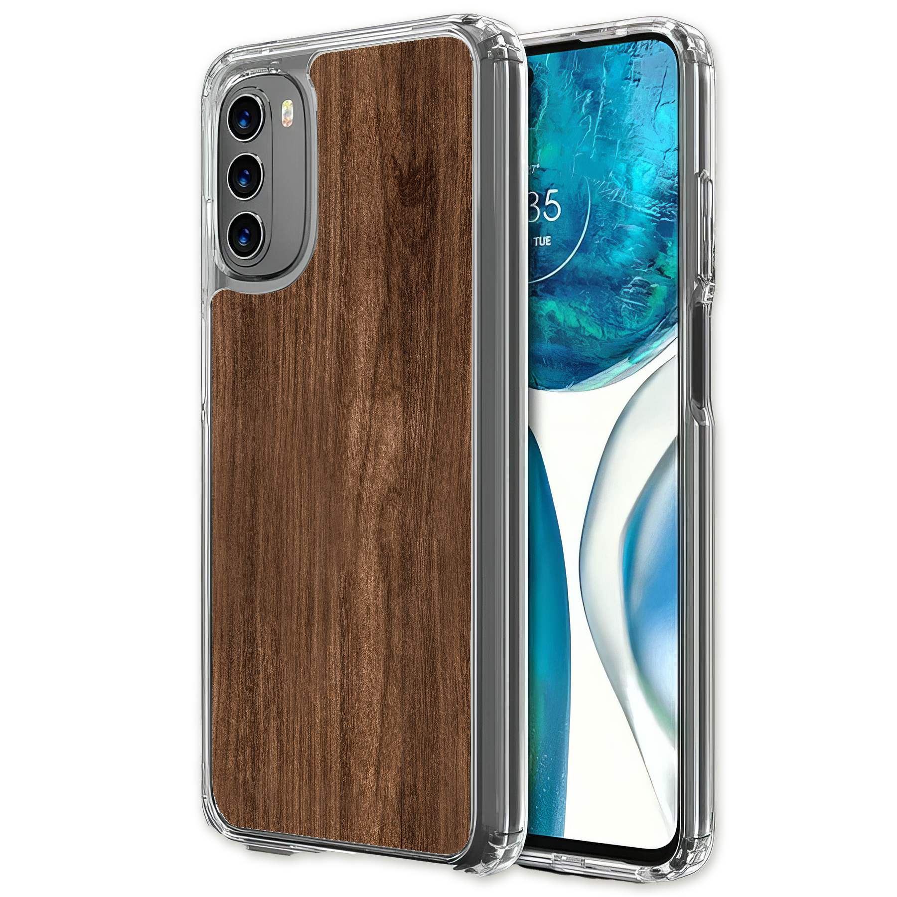 For Motorola Moto G (Power,Stylus,Play,5G),Slim Cover,Wood 3 Print,USA - Picture 24 of 27