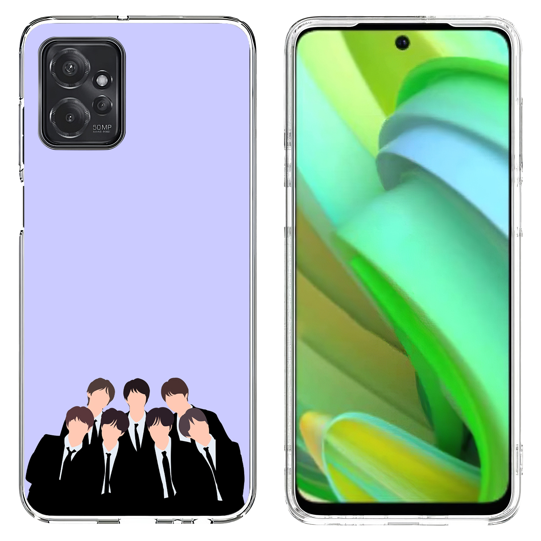 For Motorola Moto G (Power,Stylus,Play,5G),Slim Cover,BTS KPOP 11 Print,USA - Picture 11 of 27