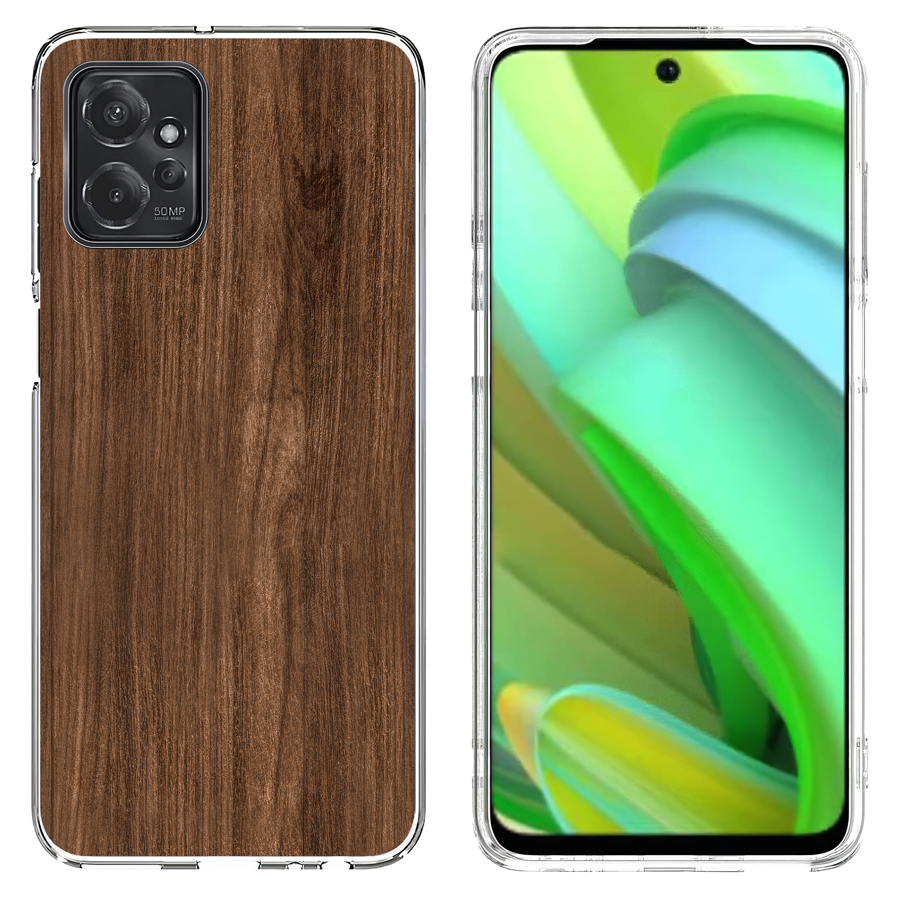 For Motorola Moto G (Power,Stylus,Play,5G),Slim Cover,Wood 3 Print,USA - Picture 11 of 27