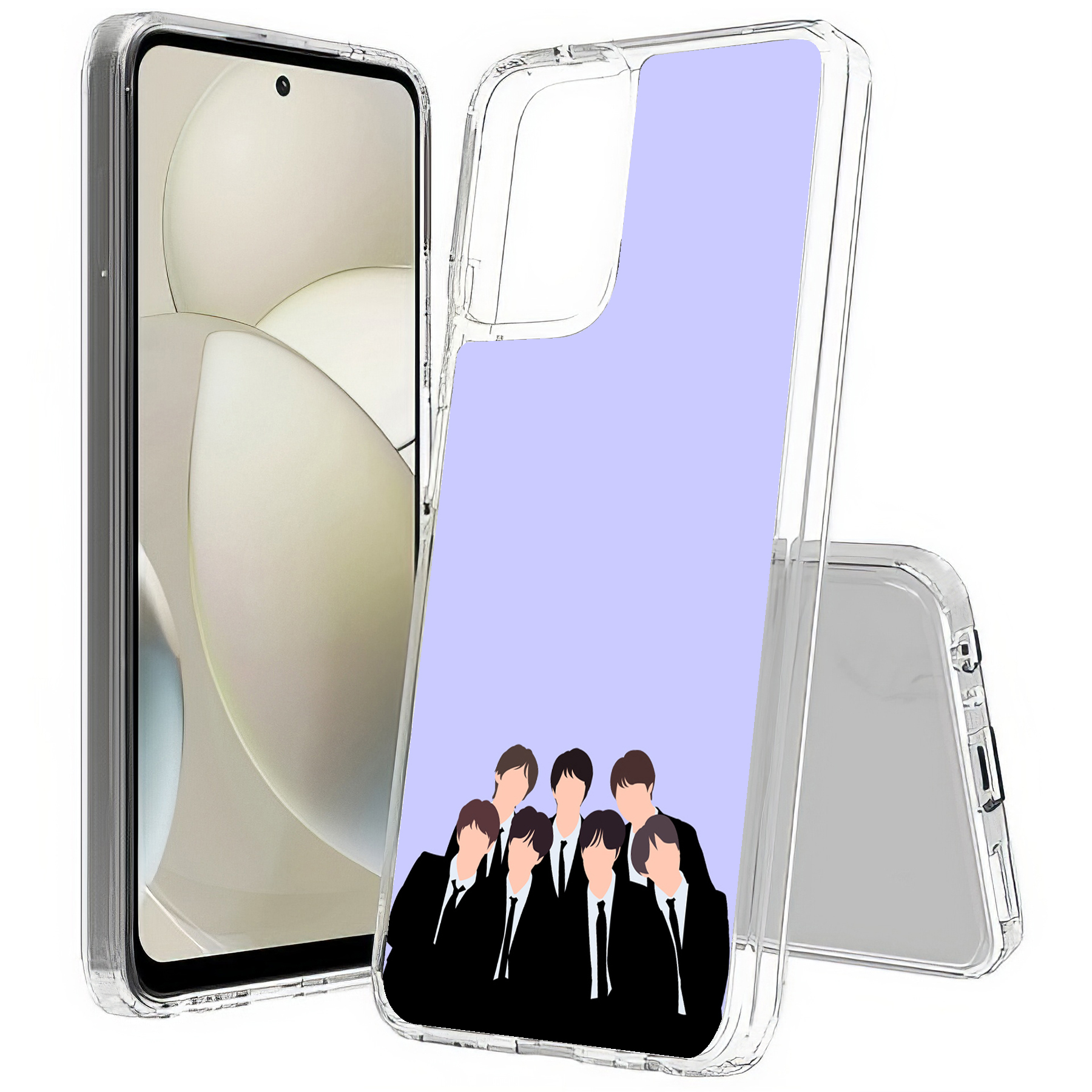 For Motorola Moto G (Power,Stylus,Play,5G),Slim Cover,BTS KPOP 11 Print,USA - Picture 10 of 27