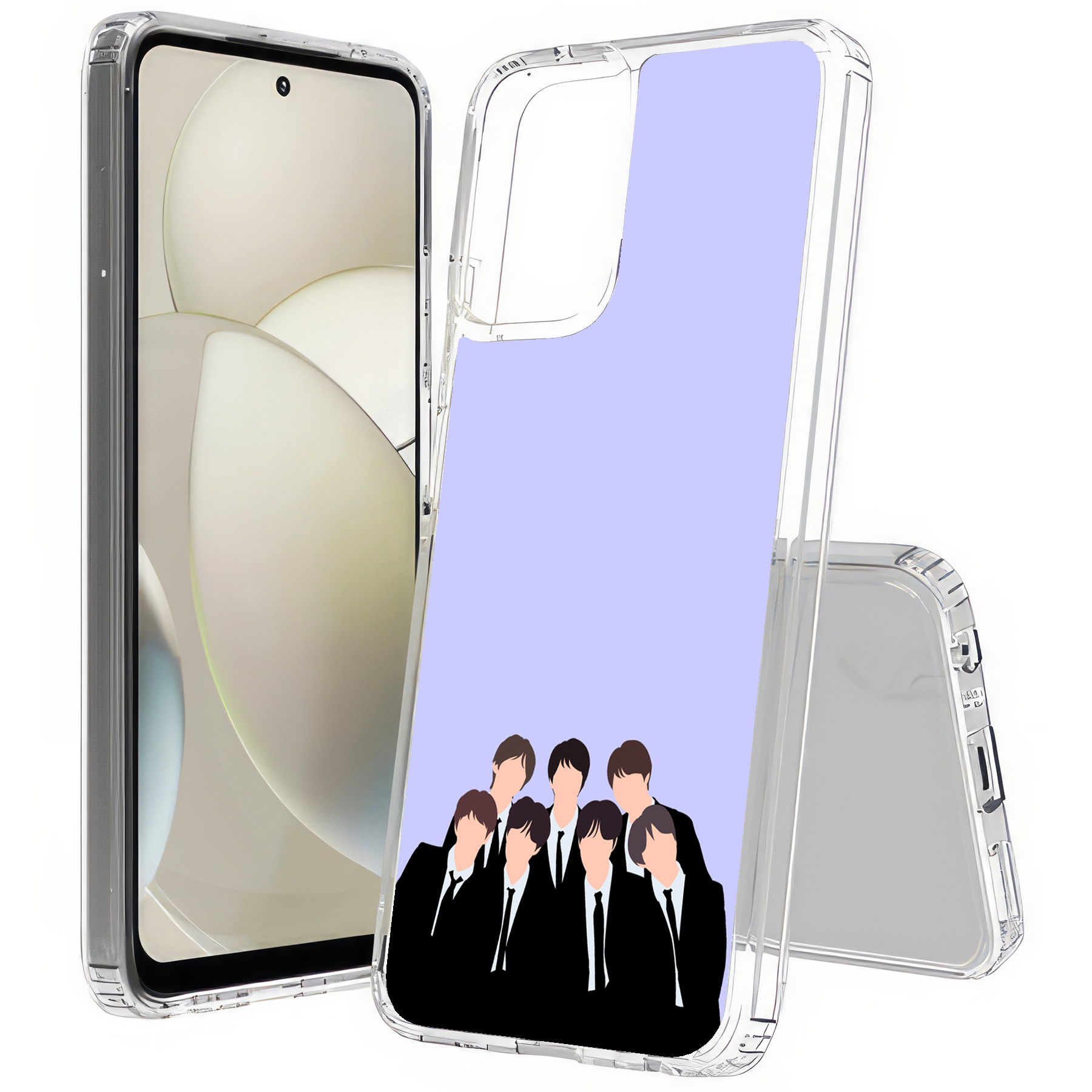 For Motorola Moto G (Power,Stylus,Play,5G),Slim Cover,BTS KPOP 11 Print,USA - Picture 9 of 27