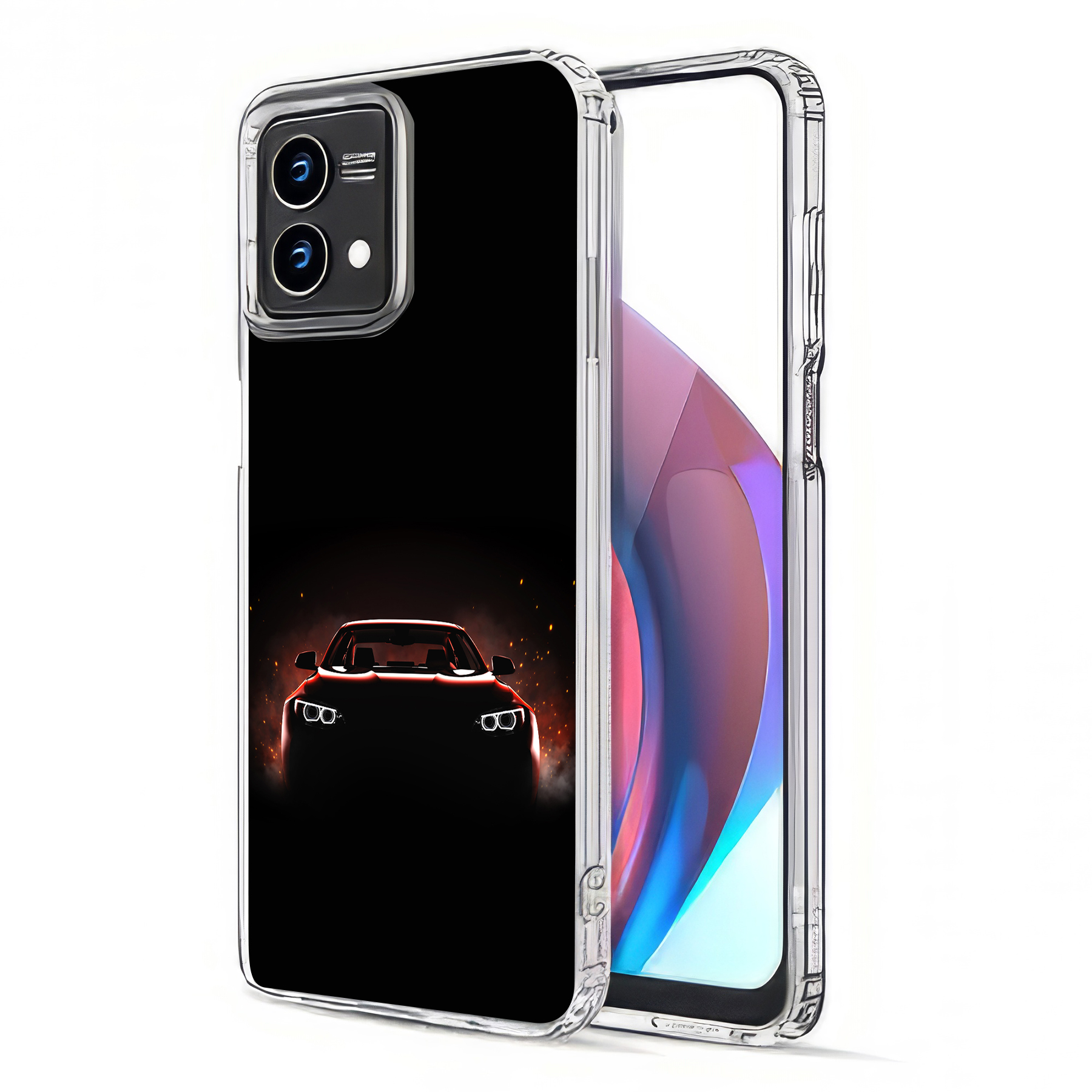 For Motorola Moto G (Power,Stylus,Play,5G),Slim Cover,Luxury Car Print,USA - Picture 16 of 27