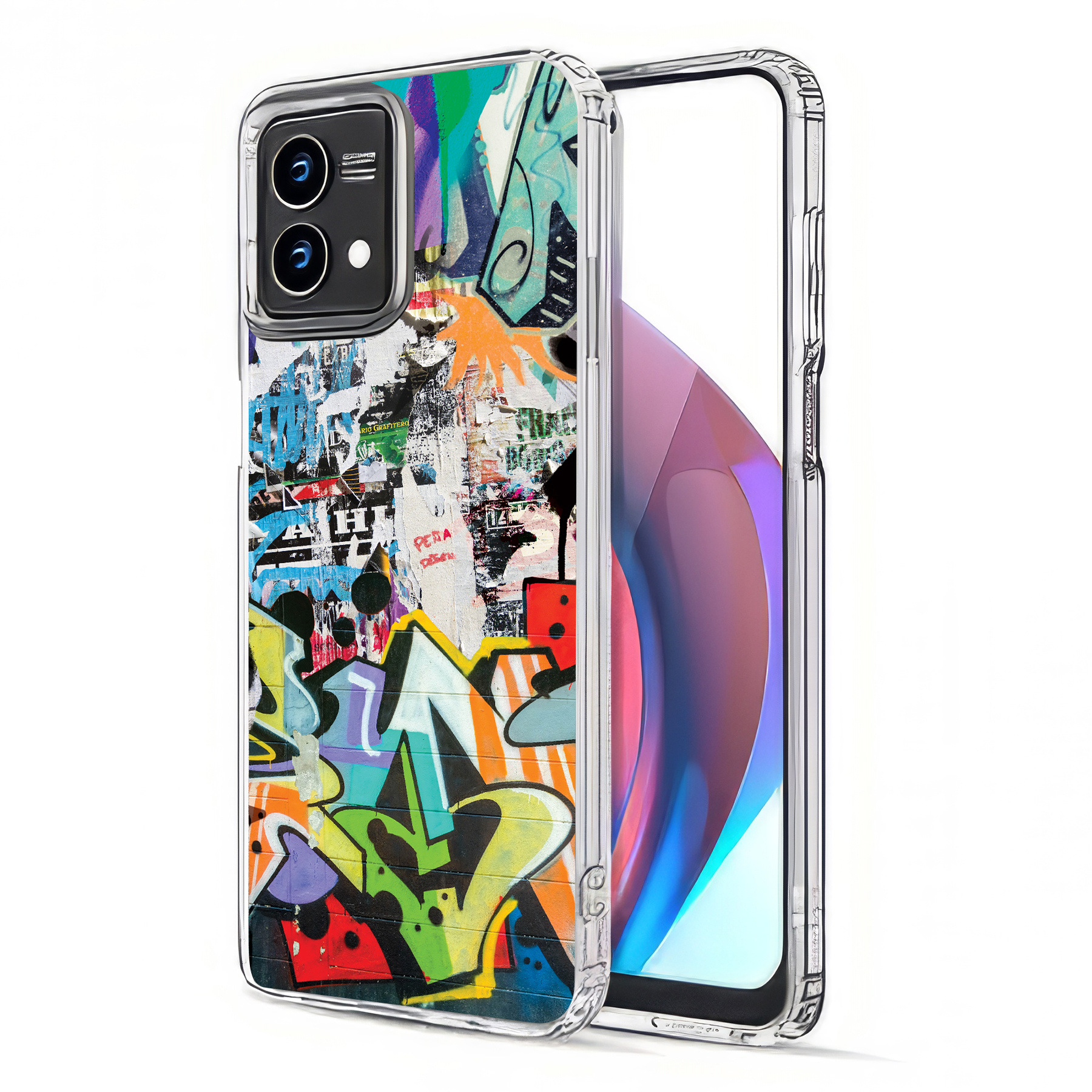 For Motorola Moto G (Power,Stylus,Play,5G),Slim Cover,Street Graffiti Print,USA - Picture 16 of 27