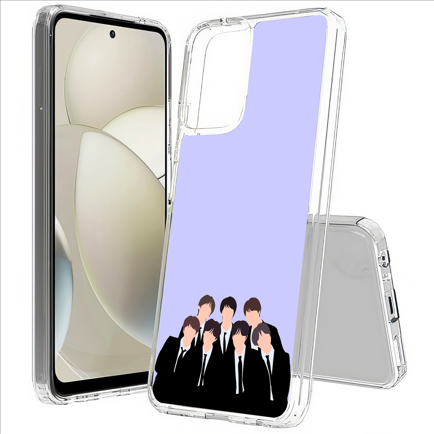 For Motorola Moto G (Power,Stylus,Play,5G),Slim Cover,BTS KPOP 11 Print,USA - Picture 15 of 27