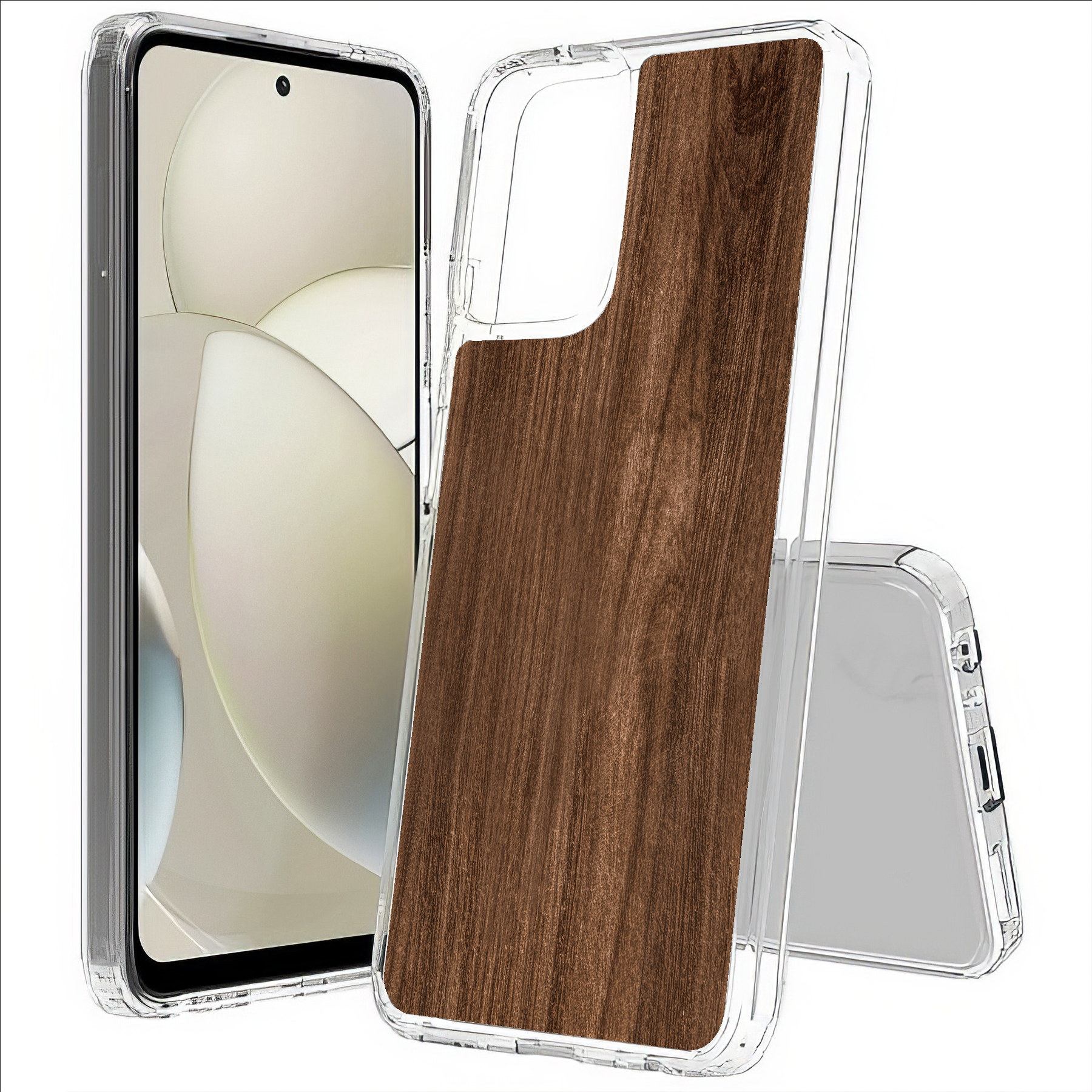For Motorola Moto G (Power,Stylus,Play,5G),Slim Cover,Wood 3 Print,USA - Picture 15 of 27