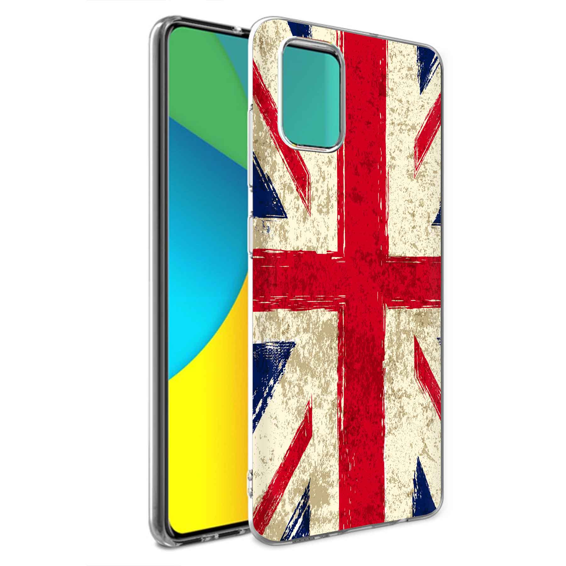 For Samsung Galaxy A (A56,A36,A16,A15,A14),Slim Cover,Old UK Flag Print,USA - Afbeelding 8 van 28