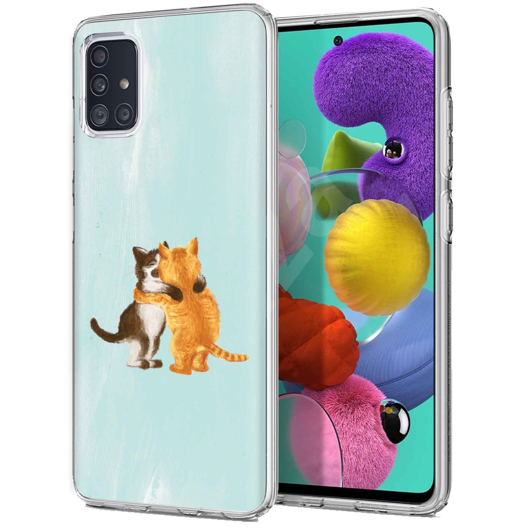 For Samsung Galaxy A (A56,A36,A16,A15,A14),Slim Cover,Meoww Print,USA - Picture 13 of 28
