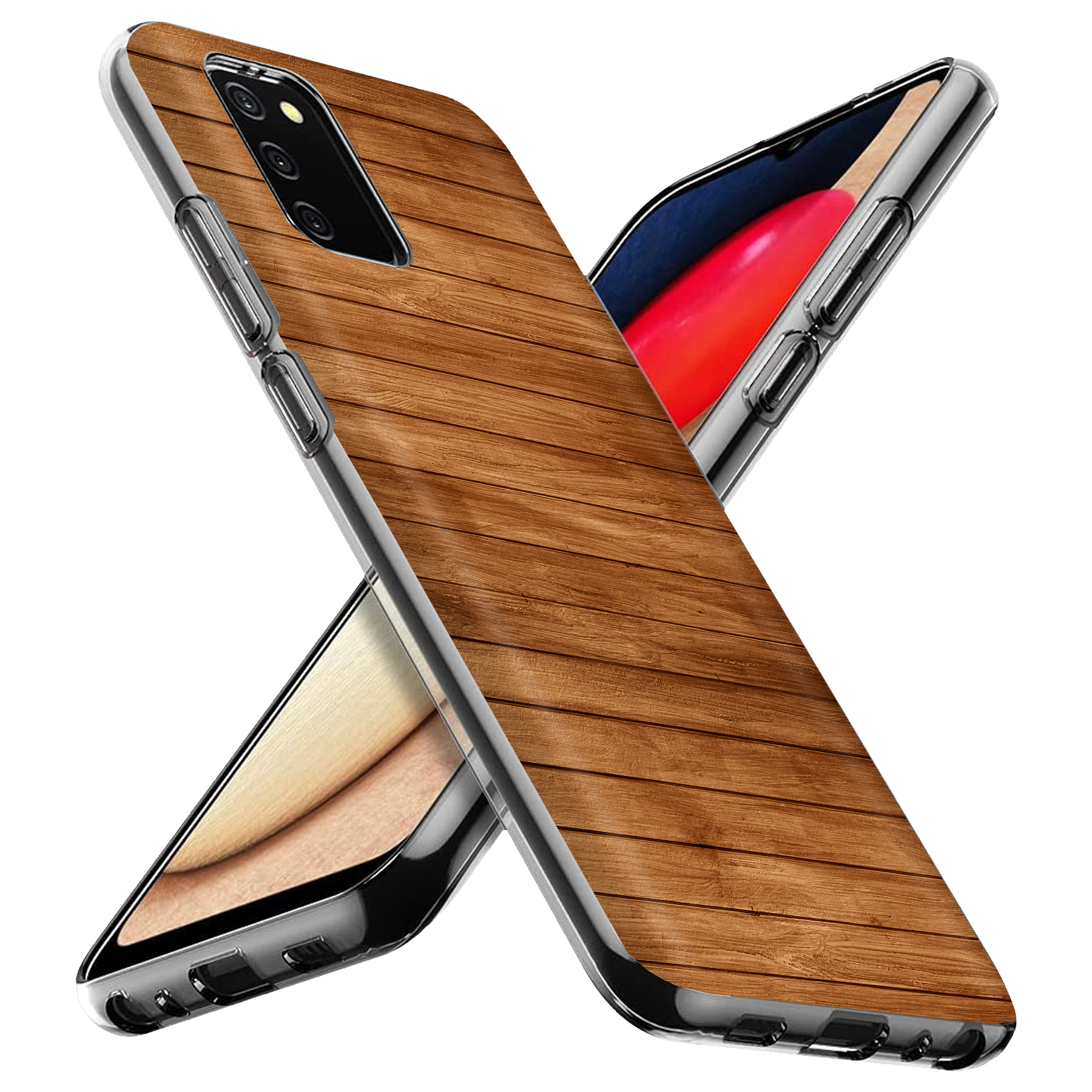 For Samsung Galaxy A (A56,A36,A16,A15,A14),Slim Cover,Wood 14 Print,USA - Picture 28 of 28