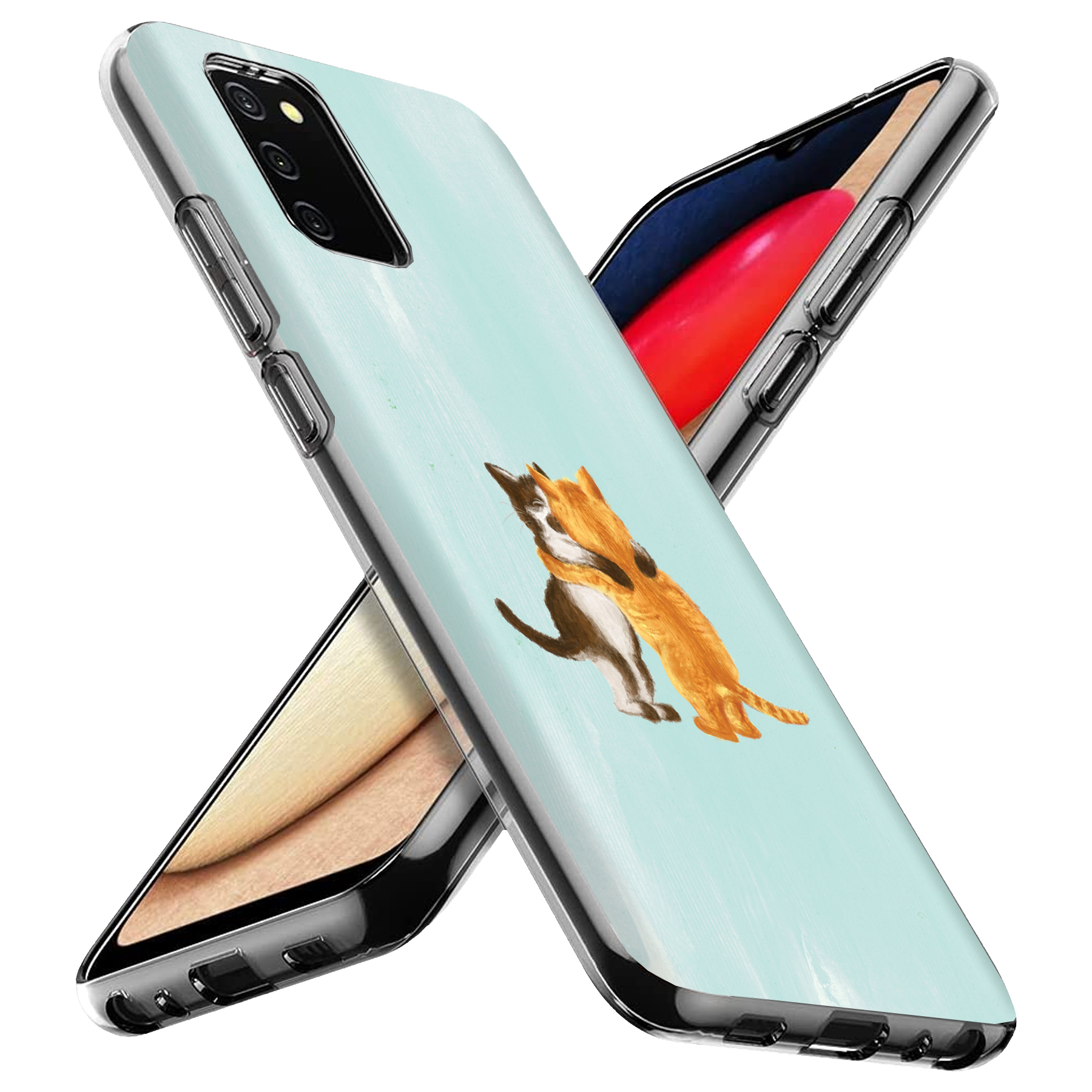 For Samsung Galaxy A (A56,A36,A16,A15,A14),Slim Cover,Meoww Print,USA - Picture 28 of 28