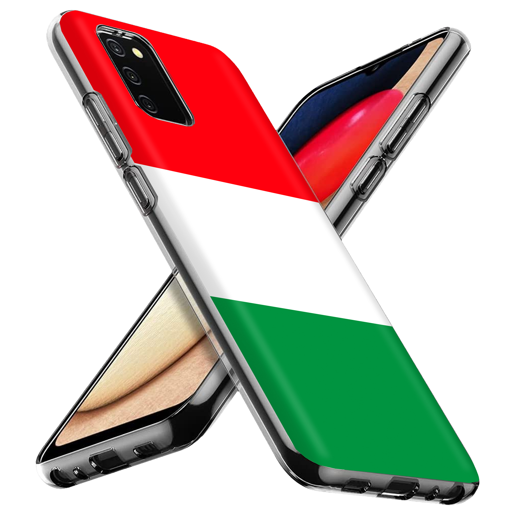 For Samsung Galaxy A (A56,A36,A16,A15,A14),Slim Cover,Flag Italy Print,USA - Picture 28 of 28