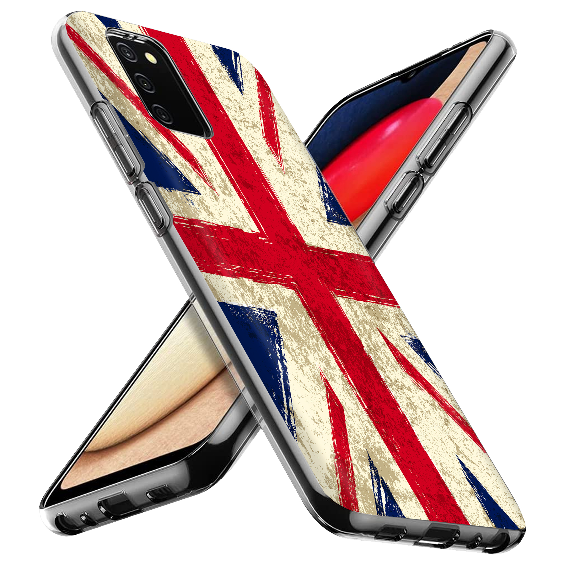 For Samsung Galaxy A (A56,A36,A16,A15,A14),Slim Cover,Old UK Flag Print,USA - Afbeelding 28 van 28