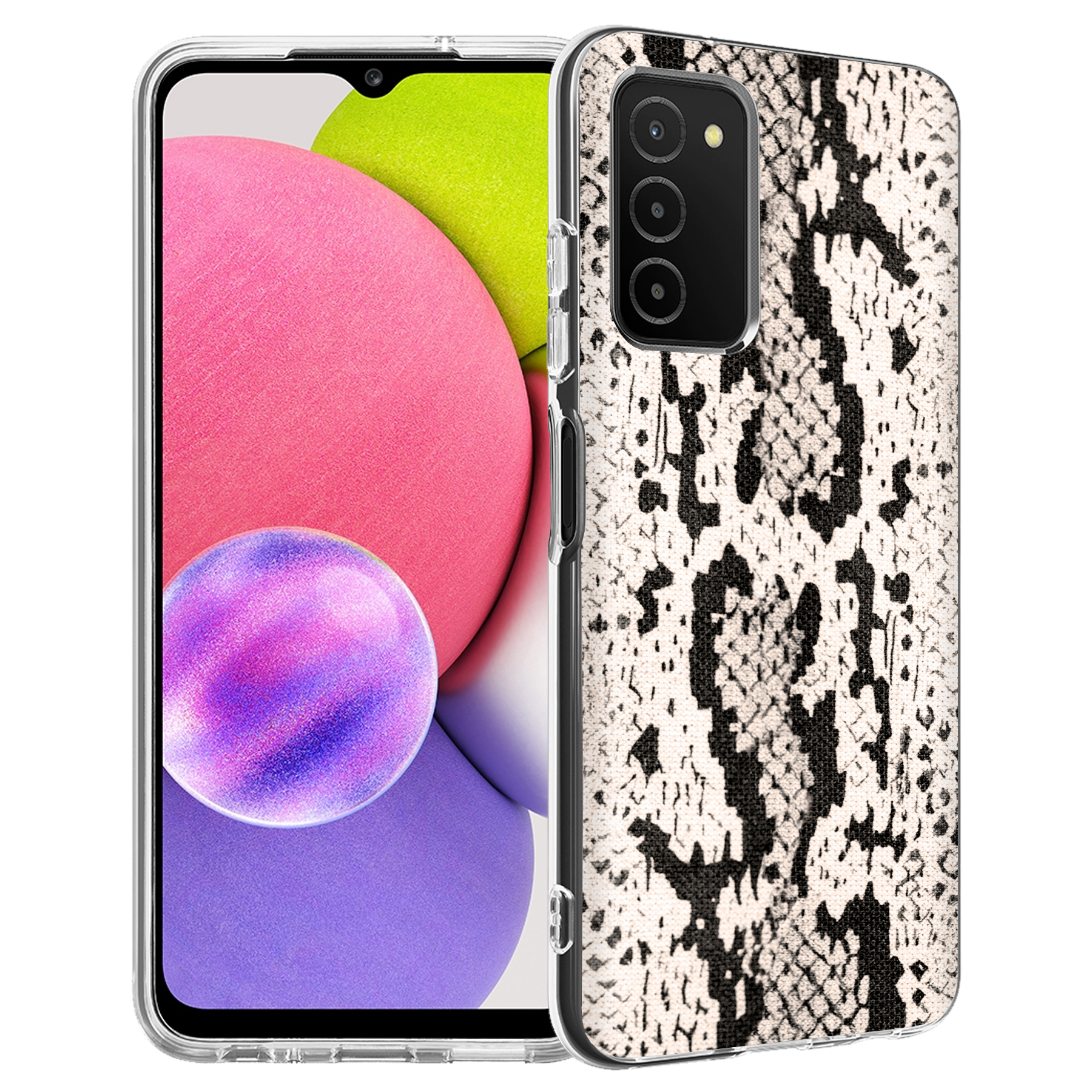 For Samsung Galaxy A (A56,A36,A16,A15,A14),Slim Cover,Snake Pattern Print,USA - Picture 27 of 28