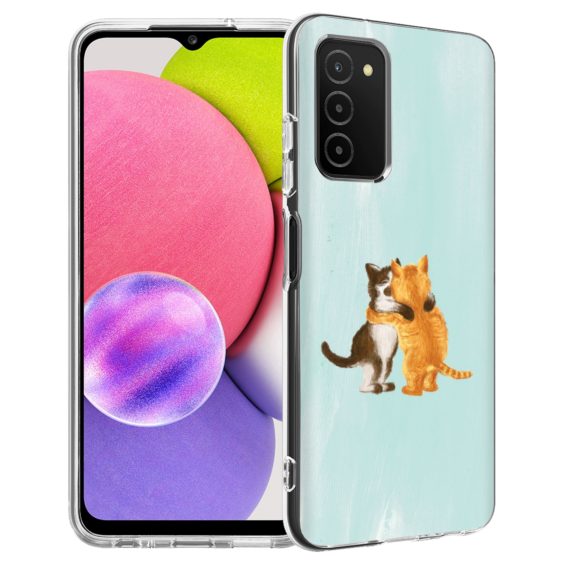 For Samsung Galaxy A (A56,A36,A16,A15,A14),Slim Cover,Meoww Print,USA - Picture 27 of 28