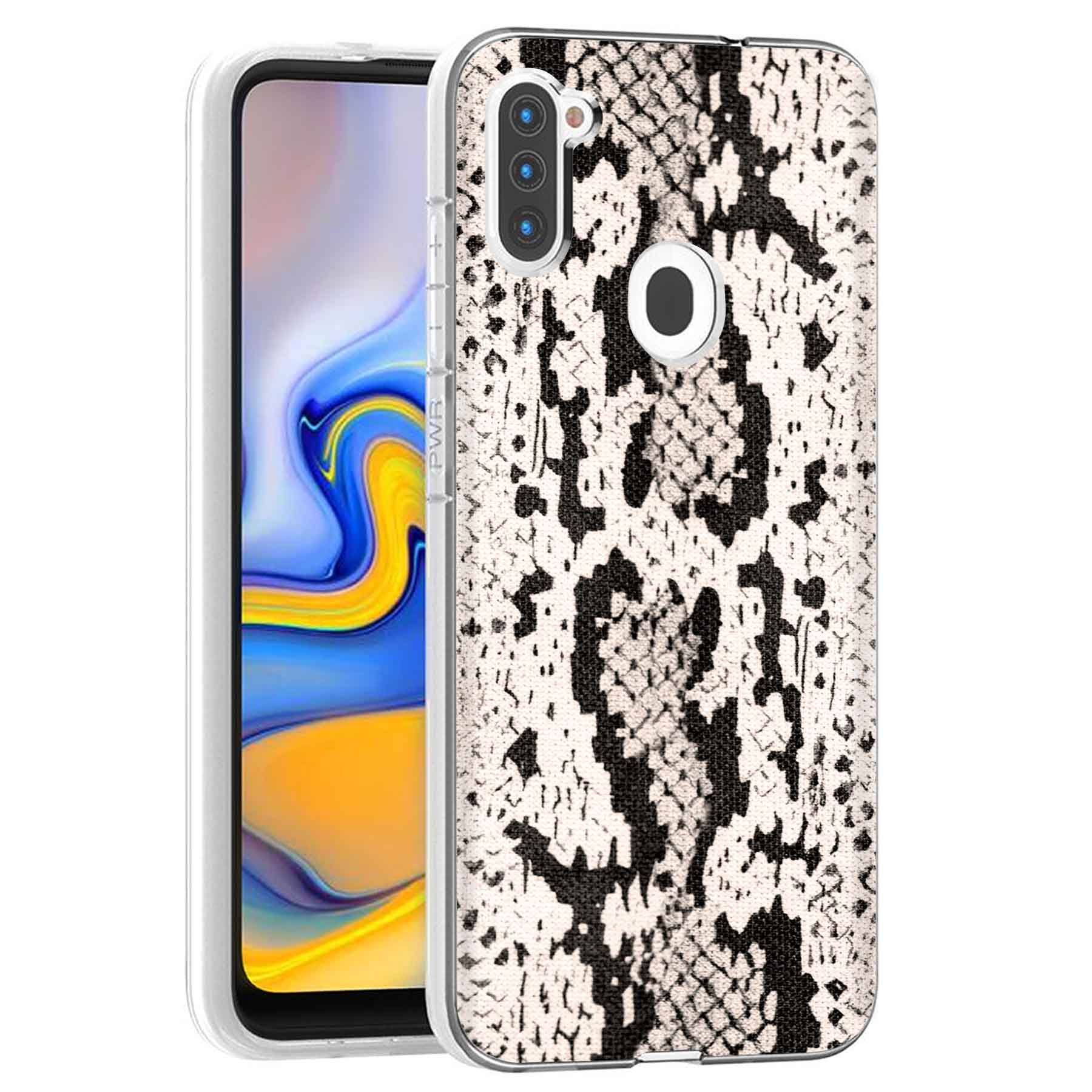 For Samsung Galaxy A (A56,A36,A16,A15,A14),Slim Cover,Snake Pattern Print,USA - Picture 25 of 28