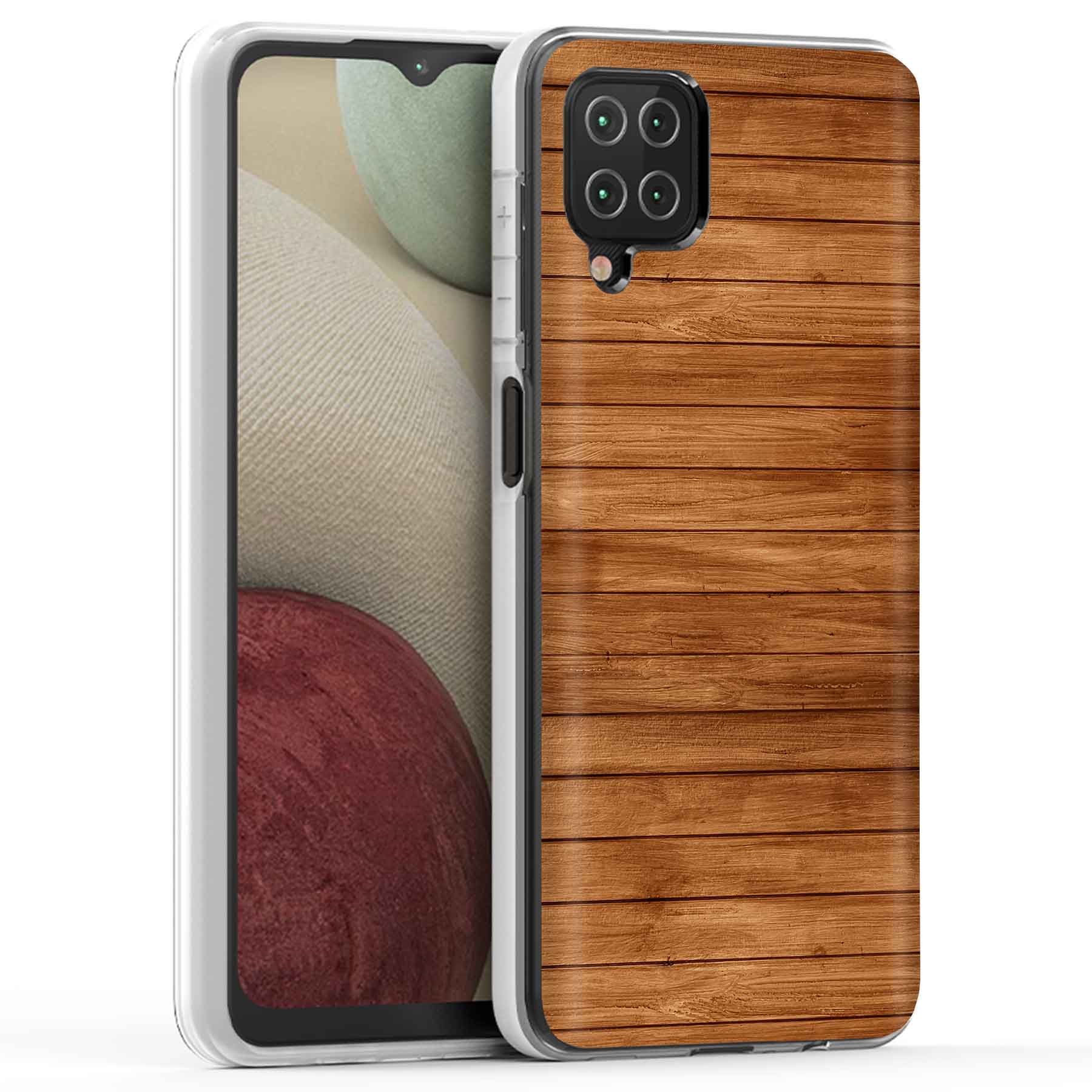 For Samsung Galaxy A (A56,A36,A16,A15,A14),Slim Cover,Wood 14 Print,USA - Picture 24 of 28