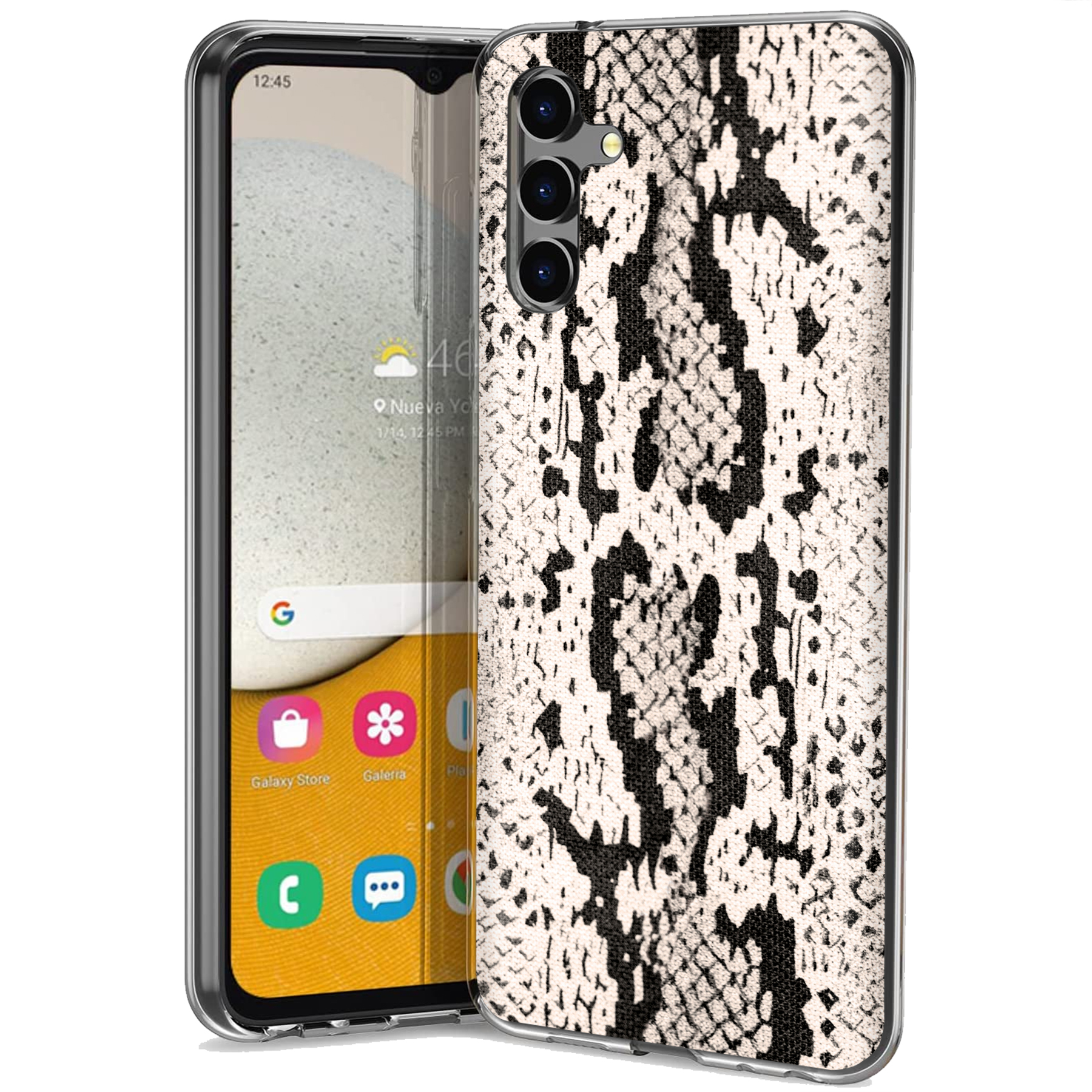 For Samsung Galaxy A (A56,A36,A16,A15,A14),Slim Cover,Snake Pattern Print,USA - Picture 23 of 28