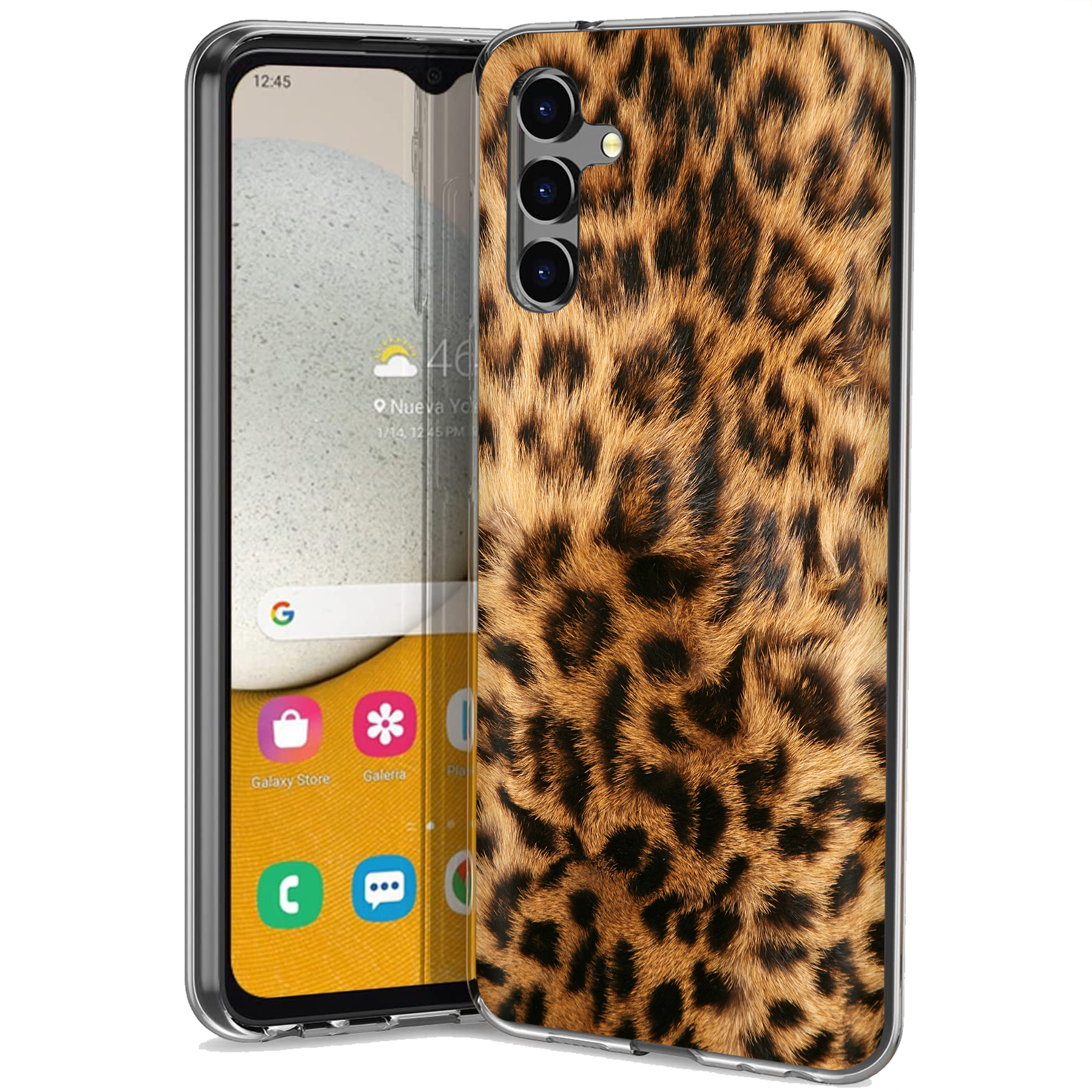 For Samsung Galaxy A (A56,A36,A16,A15,A14),Slim Cover,Leopard Skin Print,USA - Picture 23 of 28