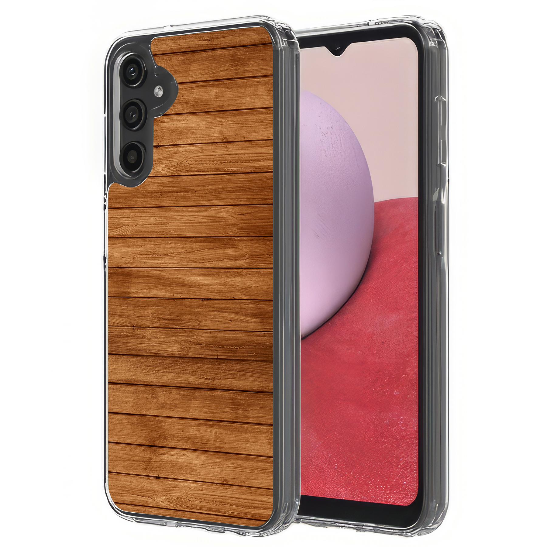 For Samsung Galaxy A (A56,A36,A16,A15,A14),Slim Cover,Wood 14 Print,USA - Picture 22 of 28
