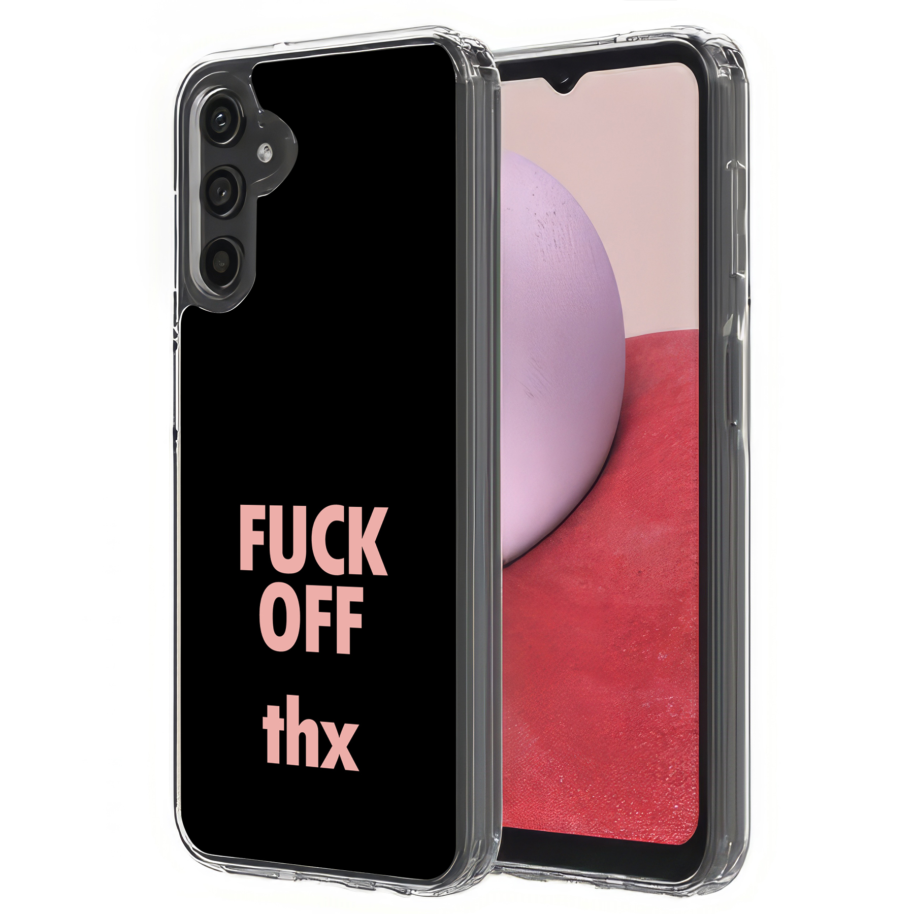 For Samsung Galaxy A (A56,A36,A16,A15,A14),Slim Cover,Fun Quote F Off Print,USA - Picture 16 of 28