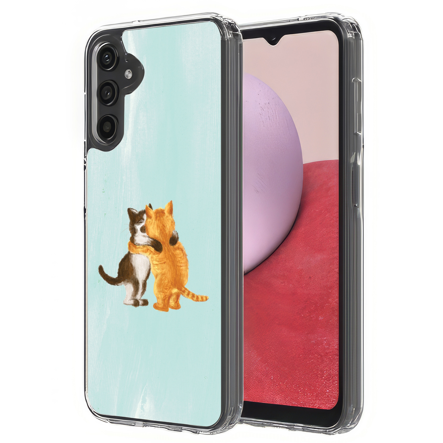 For Samsung Galaxy A (A56,A36,A16,A15,A14),Slim Cover,Meoww Print,USA - Picture 16 of 28