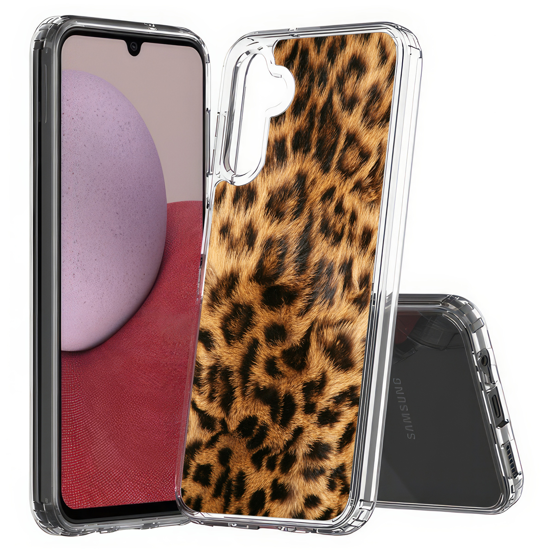 For Samsung Galaxy A (A56,A36,A16,A15,A14),Slim Cover,Leopard Skin Print,USA - Picture 20 of 28