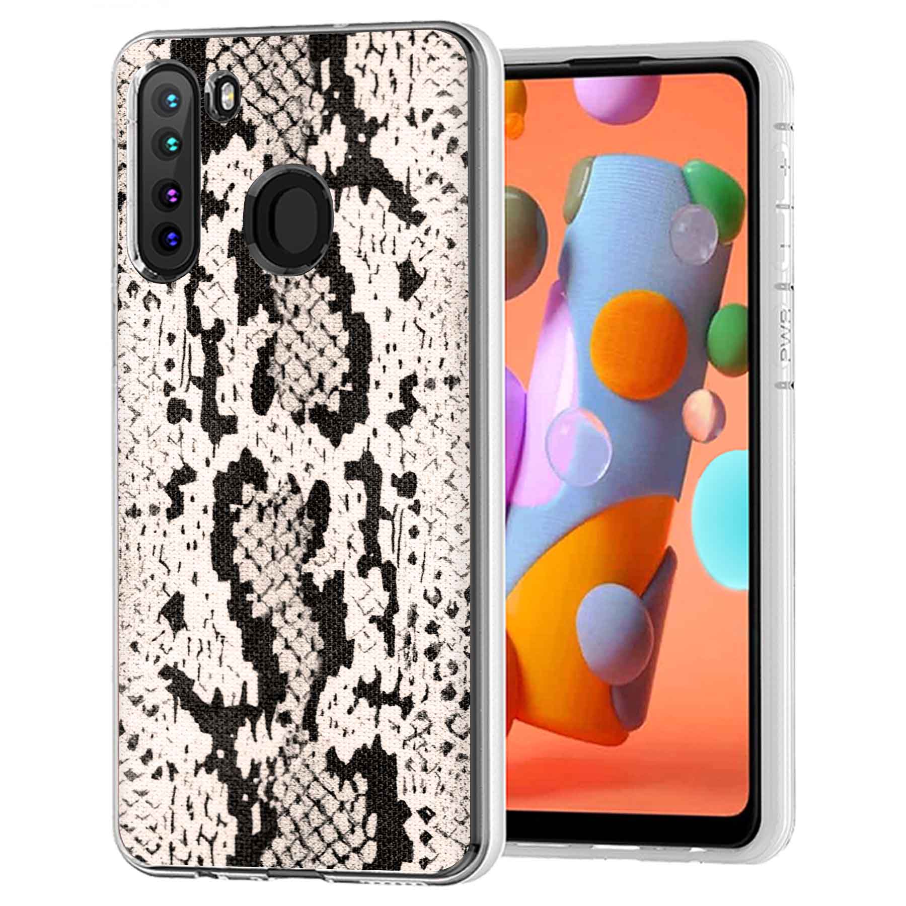 For Samsung Galaxy A (A56,A36,A16,A15,A14),Slim Cover,Snake Pattern Print,USA - Picture 19 of 28