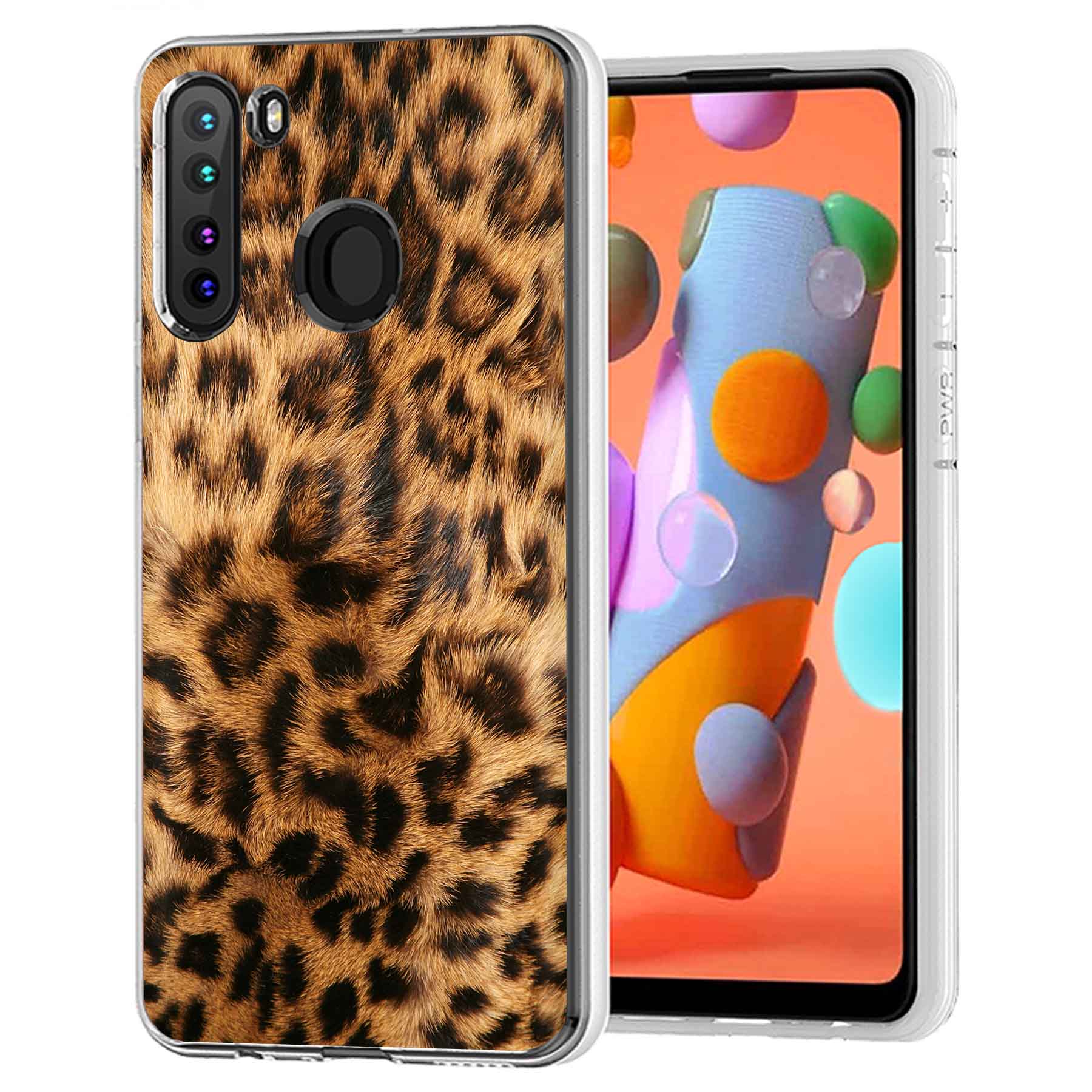 For Samsung Galaxy A (A56,A36,A16,A15,A14),Slim Cover,Leopard Skin Print,USA - Picture 19 of 28