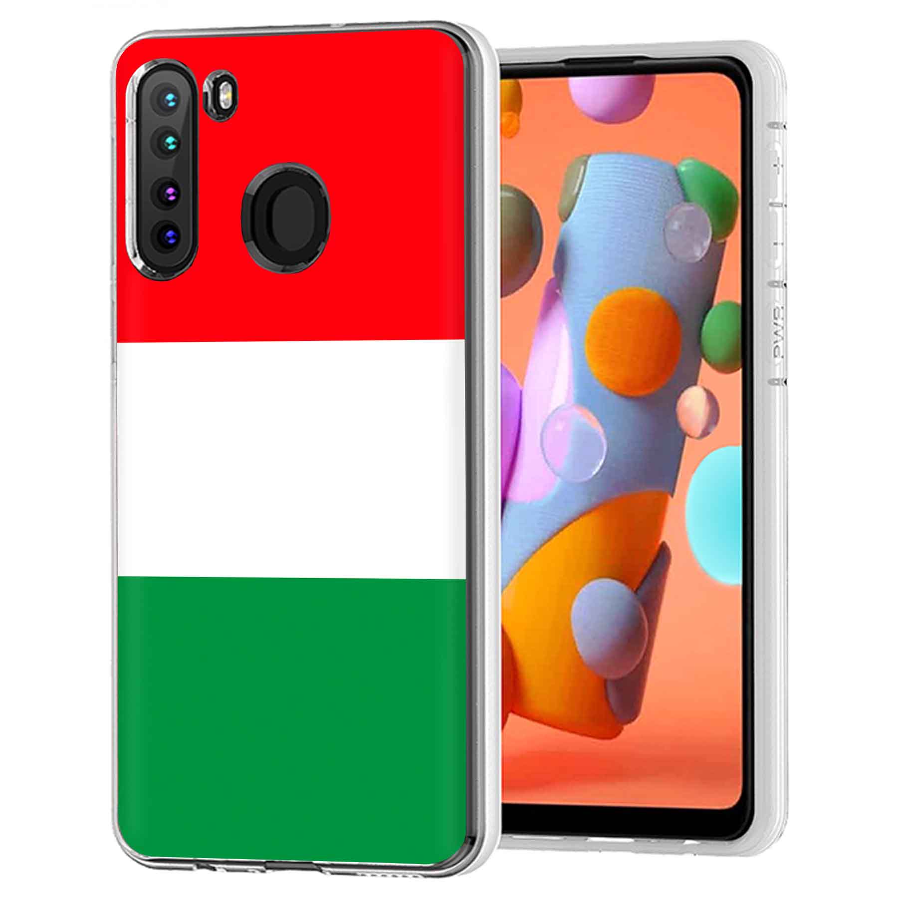 For Samsung Galaxy A (A56,A36,A16,A15,A14),Slim Cover,Flag Italy Print,USA - Picture 19 of 28