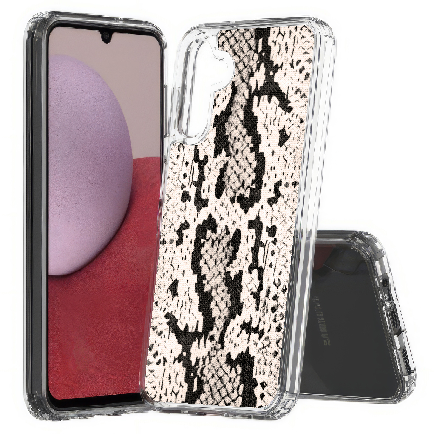 For Samsung Galaxy A (A56,A36,A16,A15,A14),Slim Cover,Snake Pattern Print,USA - Picture 9 of 28