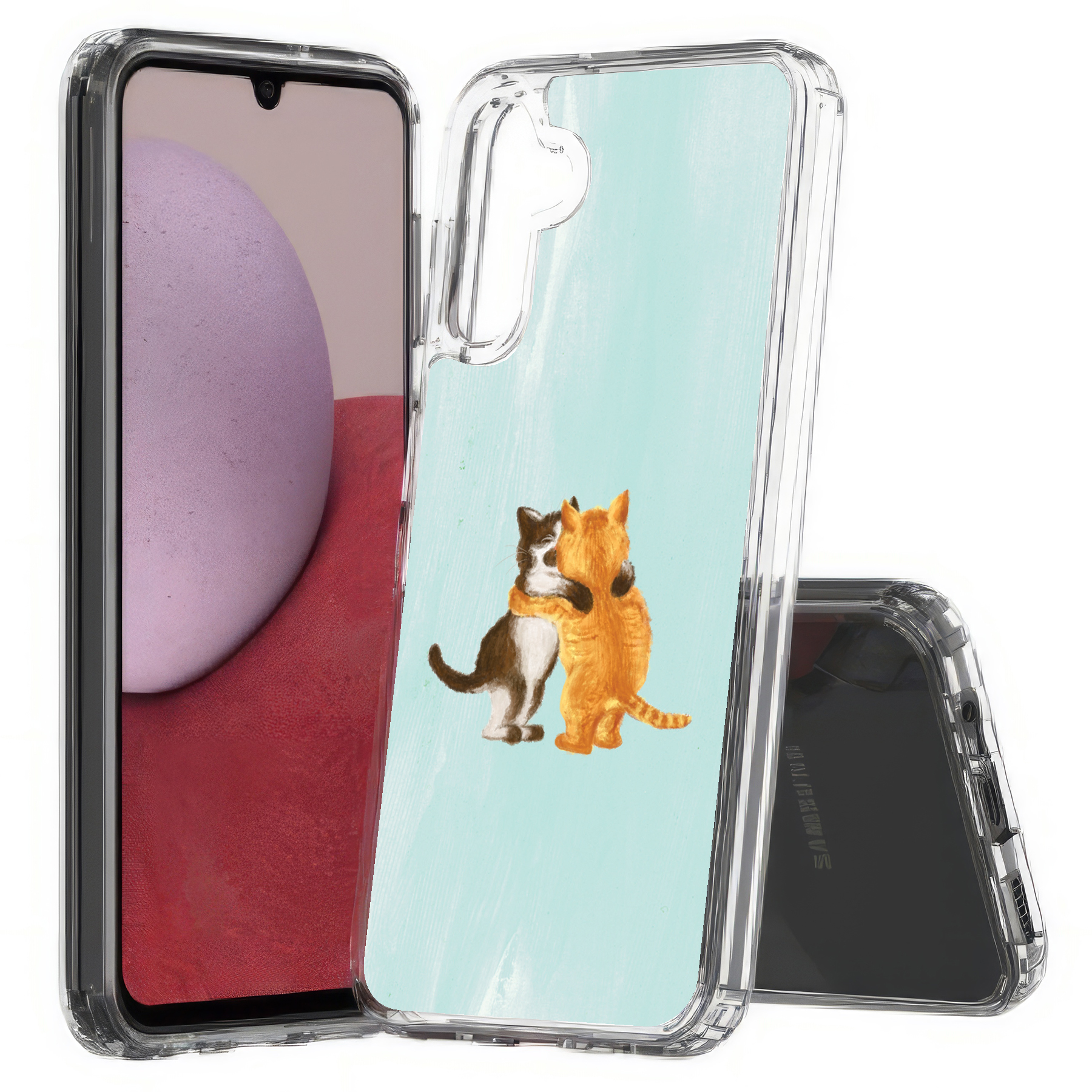 For Samsung Galaxy A (A56,A36,A16,A15,A14),Slim Cover,Meoww Print,USA - Picture 9 of 28