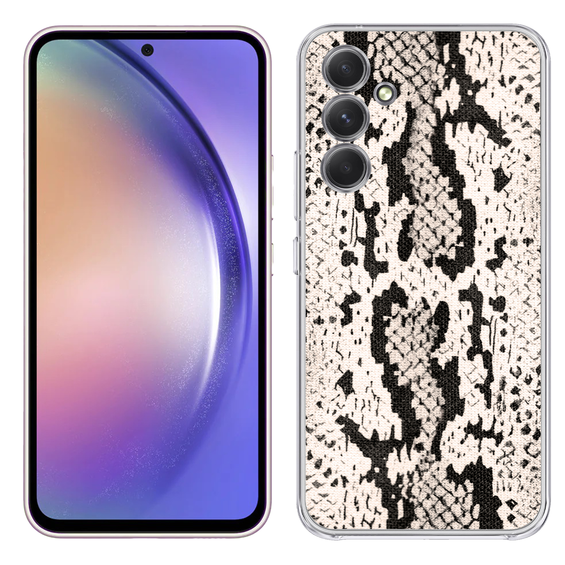 For Samsung Galaxy A (A56,A36,A16,A15,A14),Slim Cover,Snake Pattern Print,USA - Picture 10 of 28