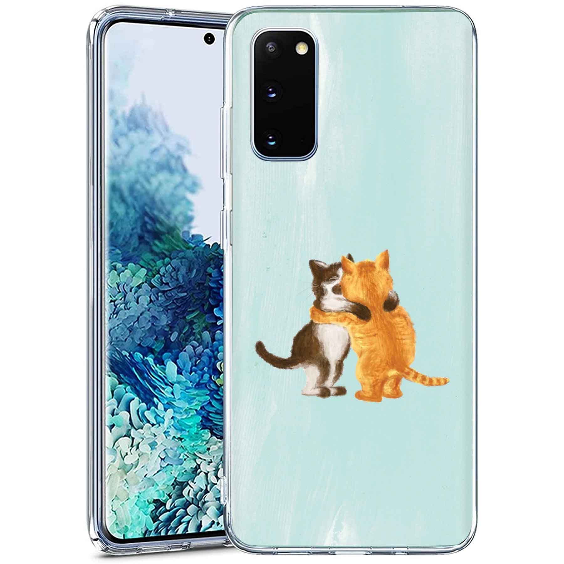 For Samsung Galaxy S (S25,S24,S23,S22,S21),Slim Cover,Meoww Print,USA - Picture 8 of 26