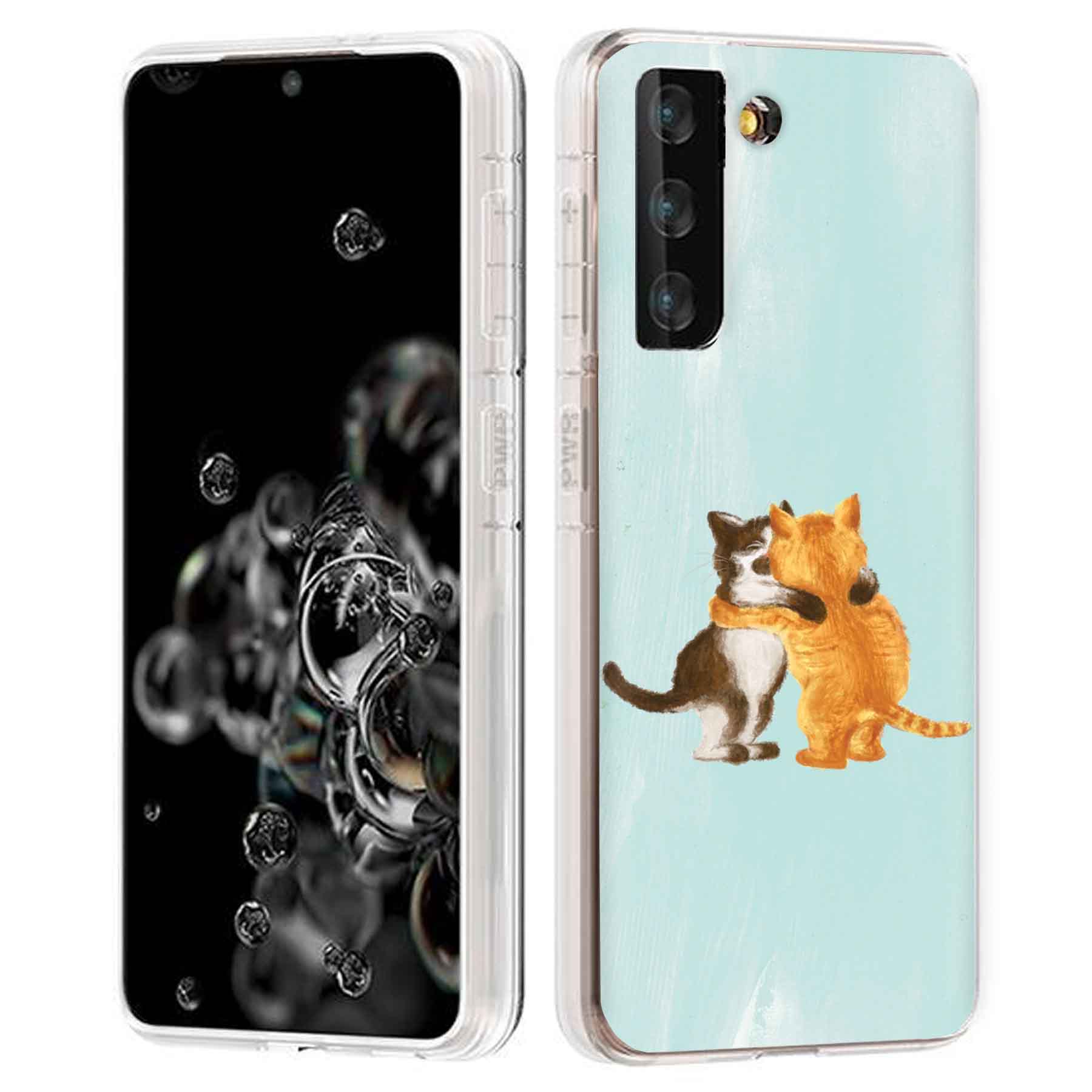 For Samsung Galaxy S (S25,S24,S23,S22,S21),Slim Cover,Meoww Print,USA - Picture 9 of 26
