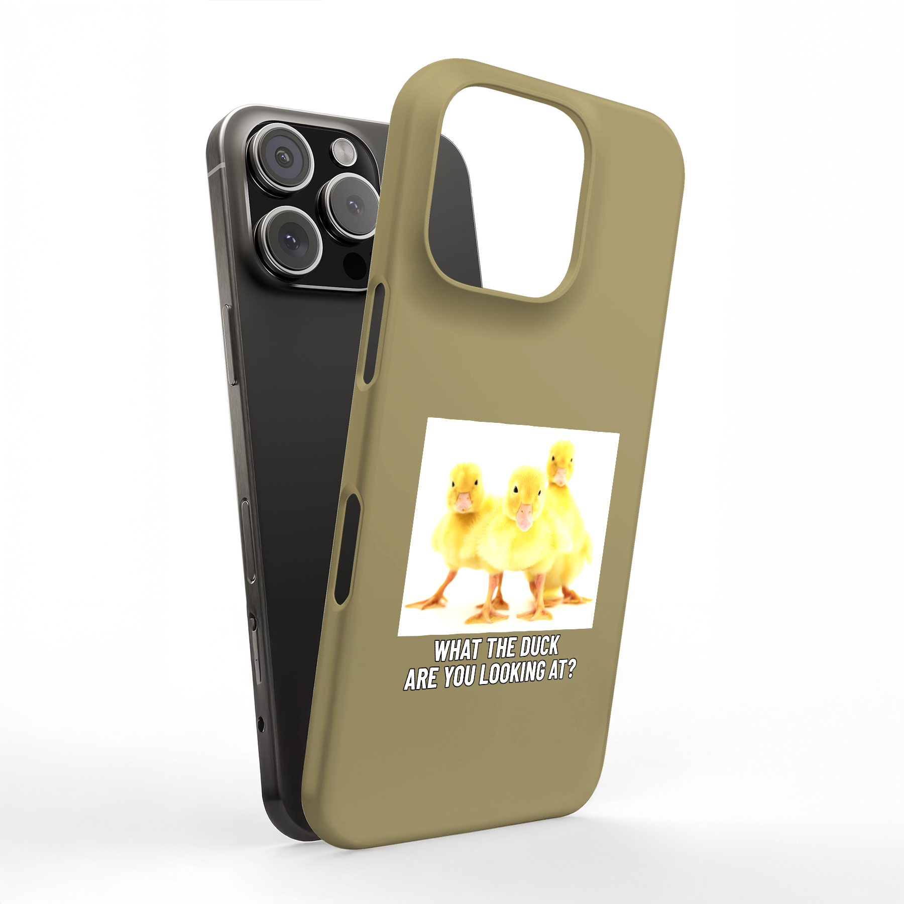 Tough Cases For Apple iPhone (17,16,15,14,13,12,11,X,8),Funny Meme 4 Print