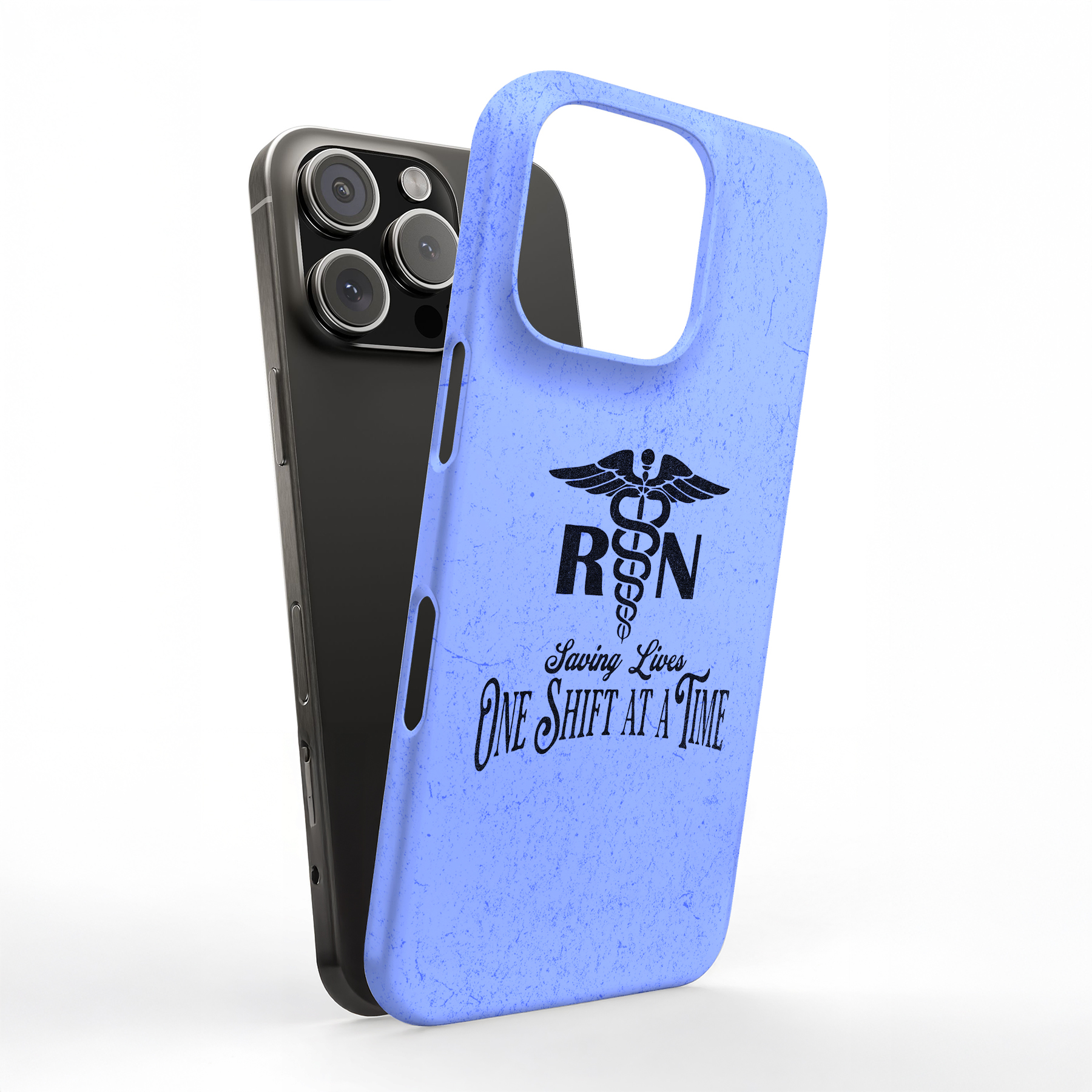 Tough Case For Apple iPhone (17,16,15,14,13,12,11,X,8),RN Shift at a Time Print