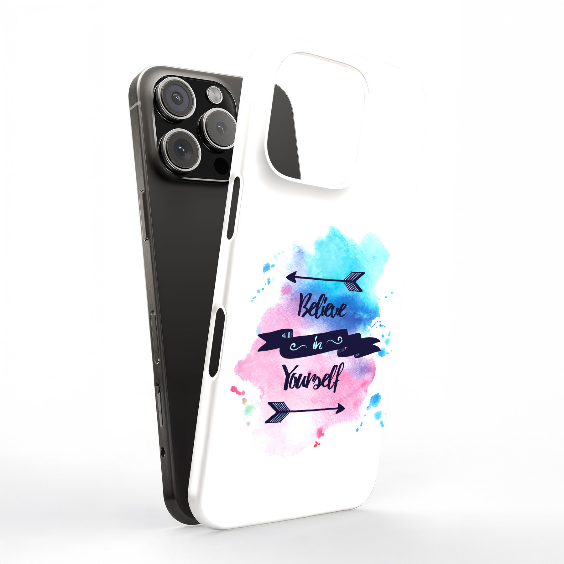Tough Case For Apple iPhone (17,16,15,14,13,12,11,X,8),Believe Print