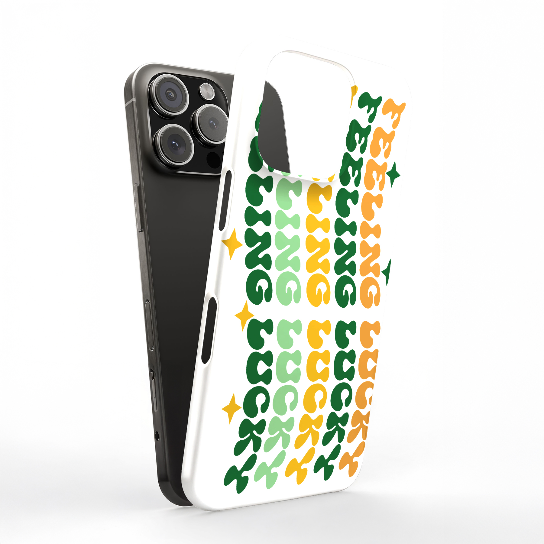 Tough Case für Apple iPhone (17,16,15,14,13,12,11,X,8), Feeling Lucky 1 Print - Bild 10 von 11