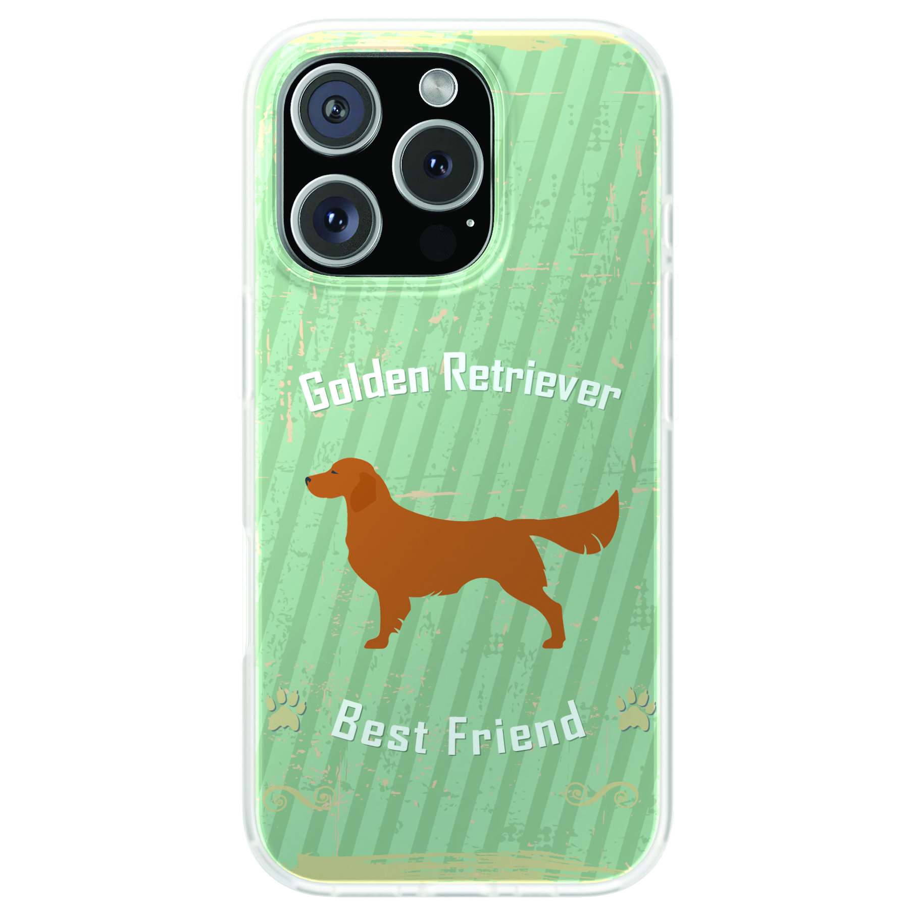 Custodia di design per Apple iPhone (16,15,14,13,12,11,X,8,7), stampa cane Retriever - Foto 6 di 8