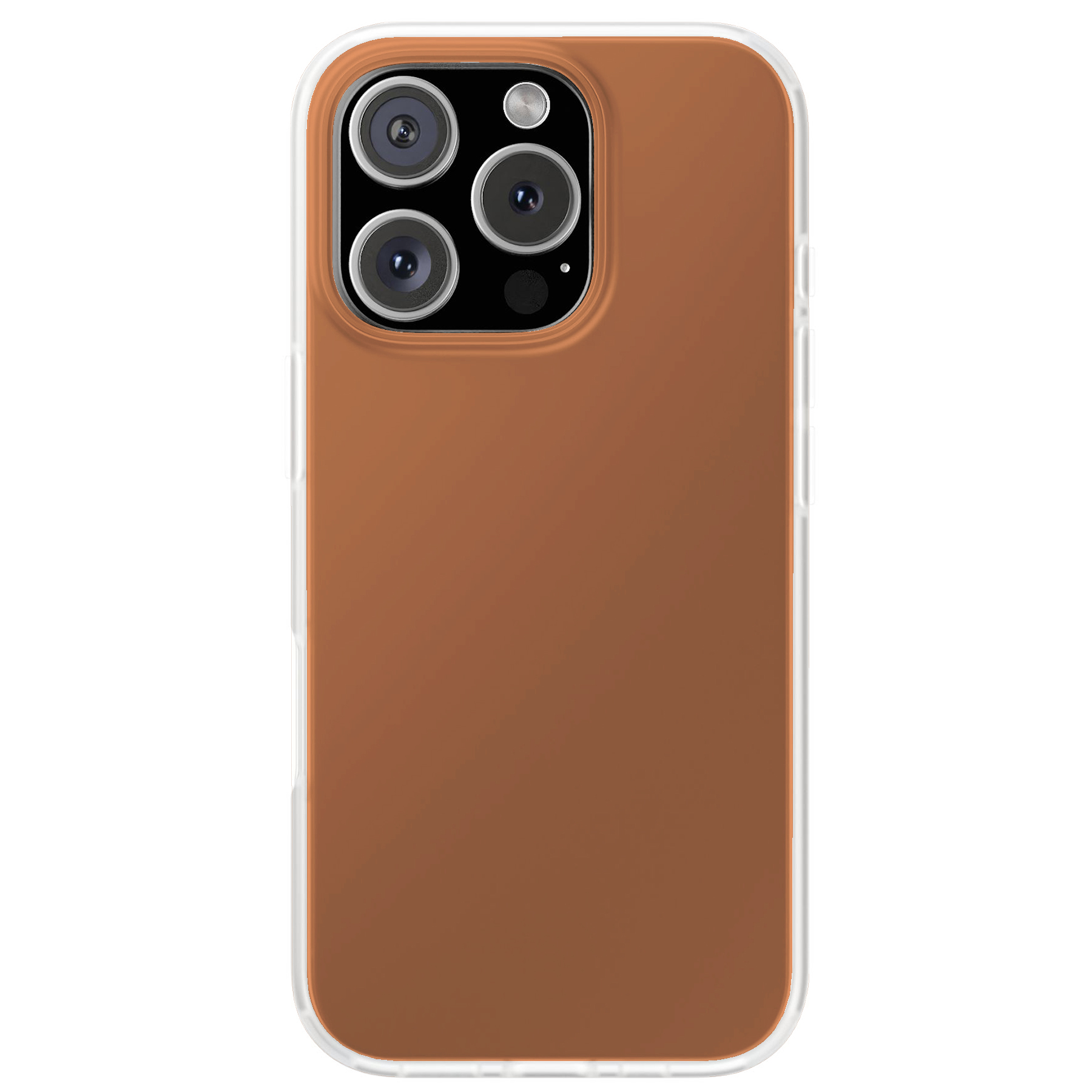 Design Case For Apple iPhone (16,15,14,13,12,11,X,8,7),Dark Orange Print