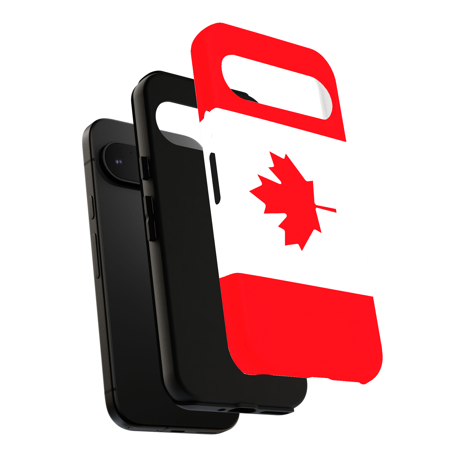 Case For Google Pixel (Pixel 9,8,7,6,5,4,4a,3,3a,2),Flag Canada Print