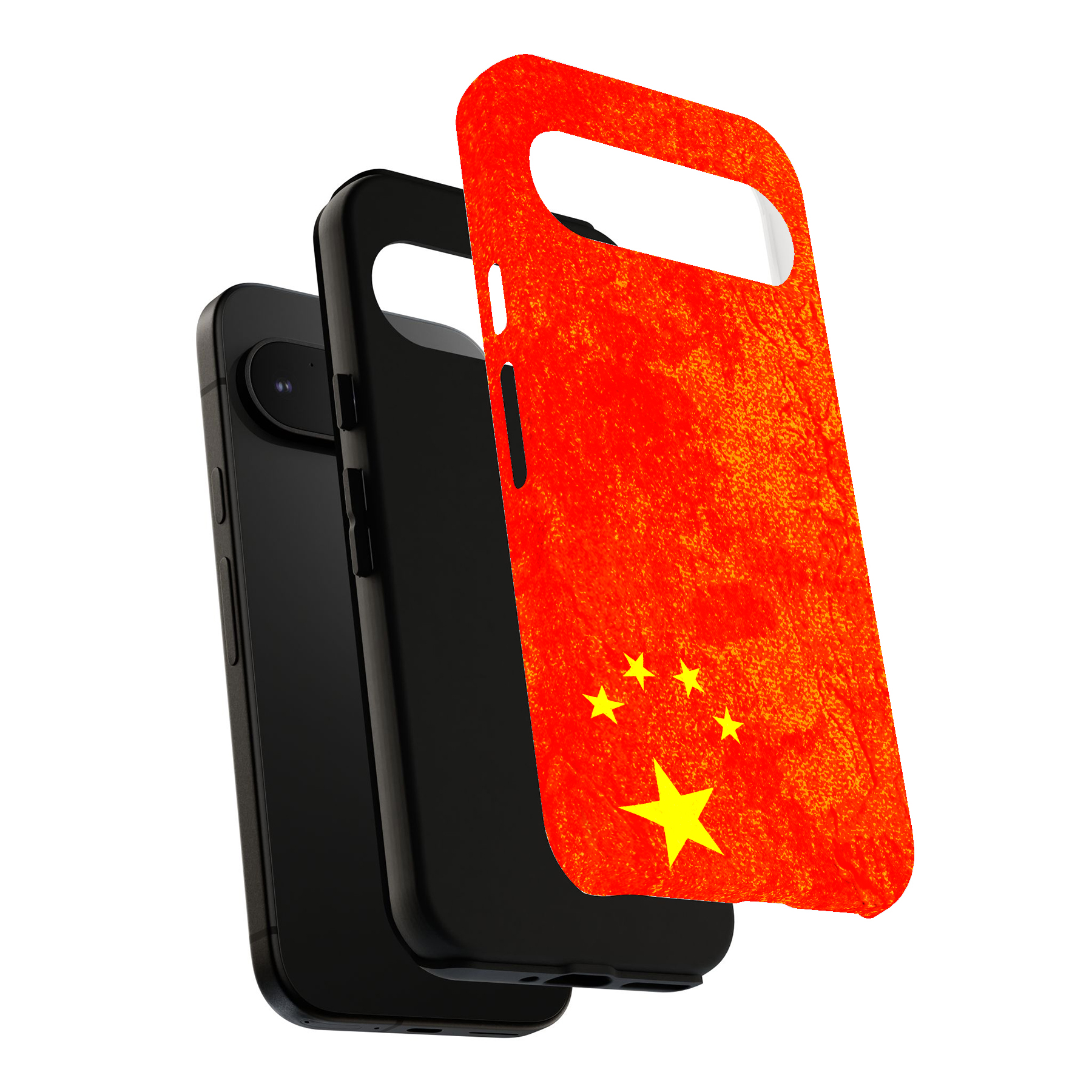 Case For Google Pixel (Pixel 9,8,7,6,5,4,4a,3,3a,2),Old Flag China Print