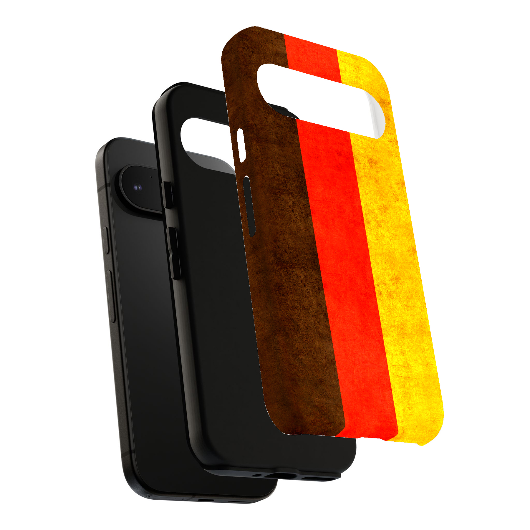 Phone Case For Google Pixel (Pixel 9,8,7,6,5,4,4a,3,3a,2),Germany Flag Print