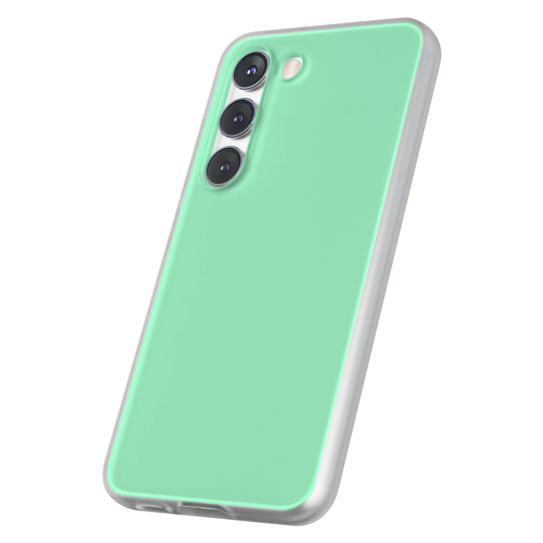 Case For Samsung Galaxy S(S25,S24,S23,S22,S21,S20),Mint Green Print